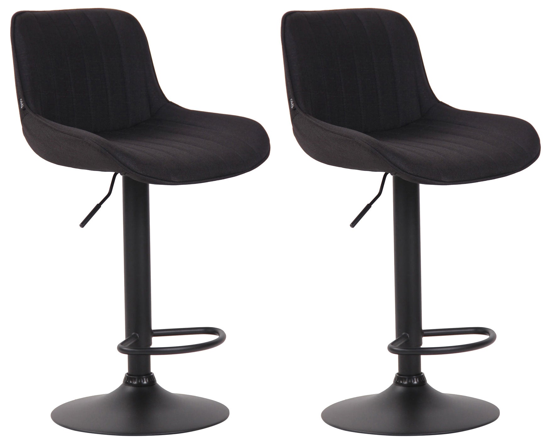 2er Set Barhocker Lentini Stoff