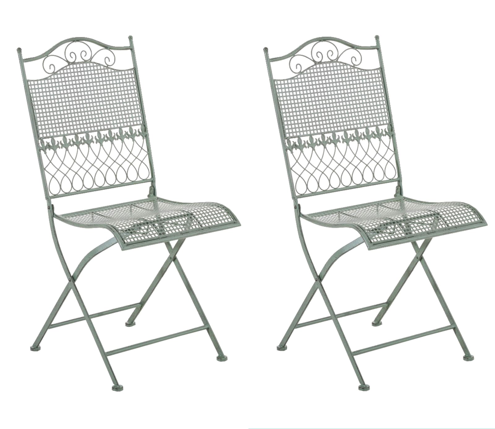 2er Set Gartenstühle Kiran