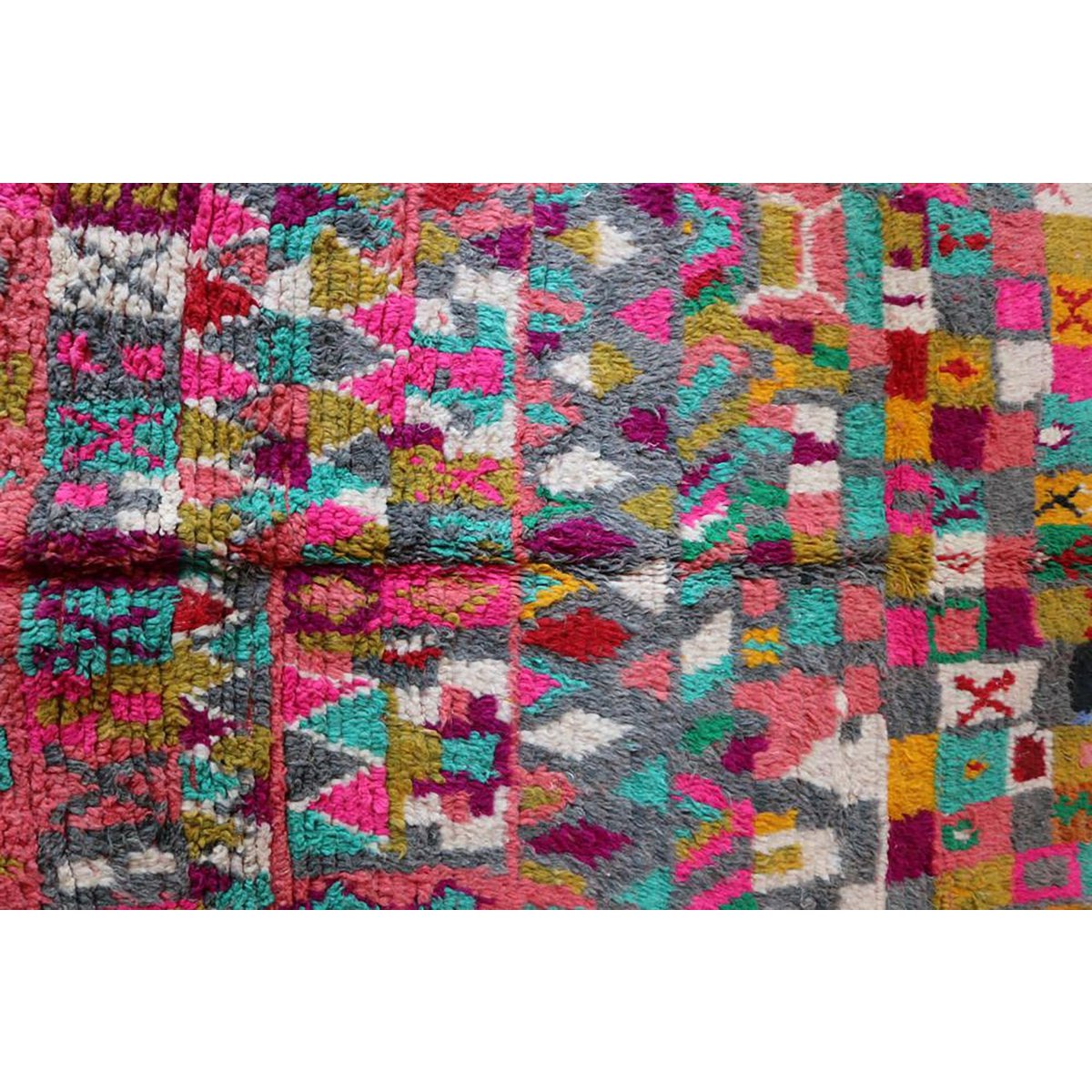 Marokkaner Berber Teppich reine Wolle 139 x 247 cm