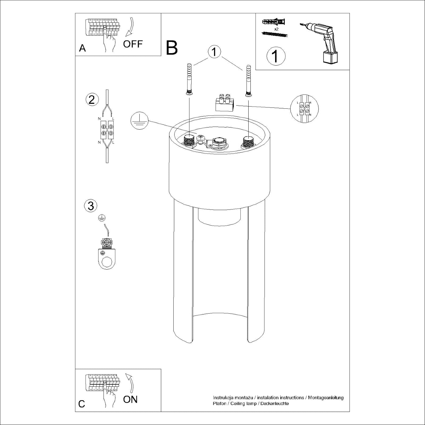 FLASH Deckenleuchte Weiß – Flexibles Lichtdesign für moderne Räume