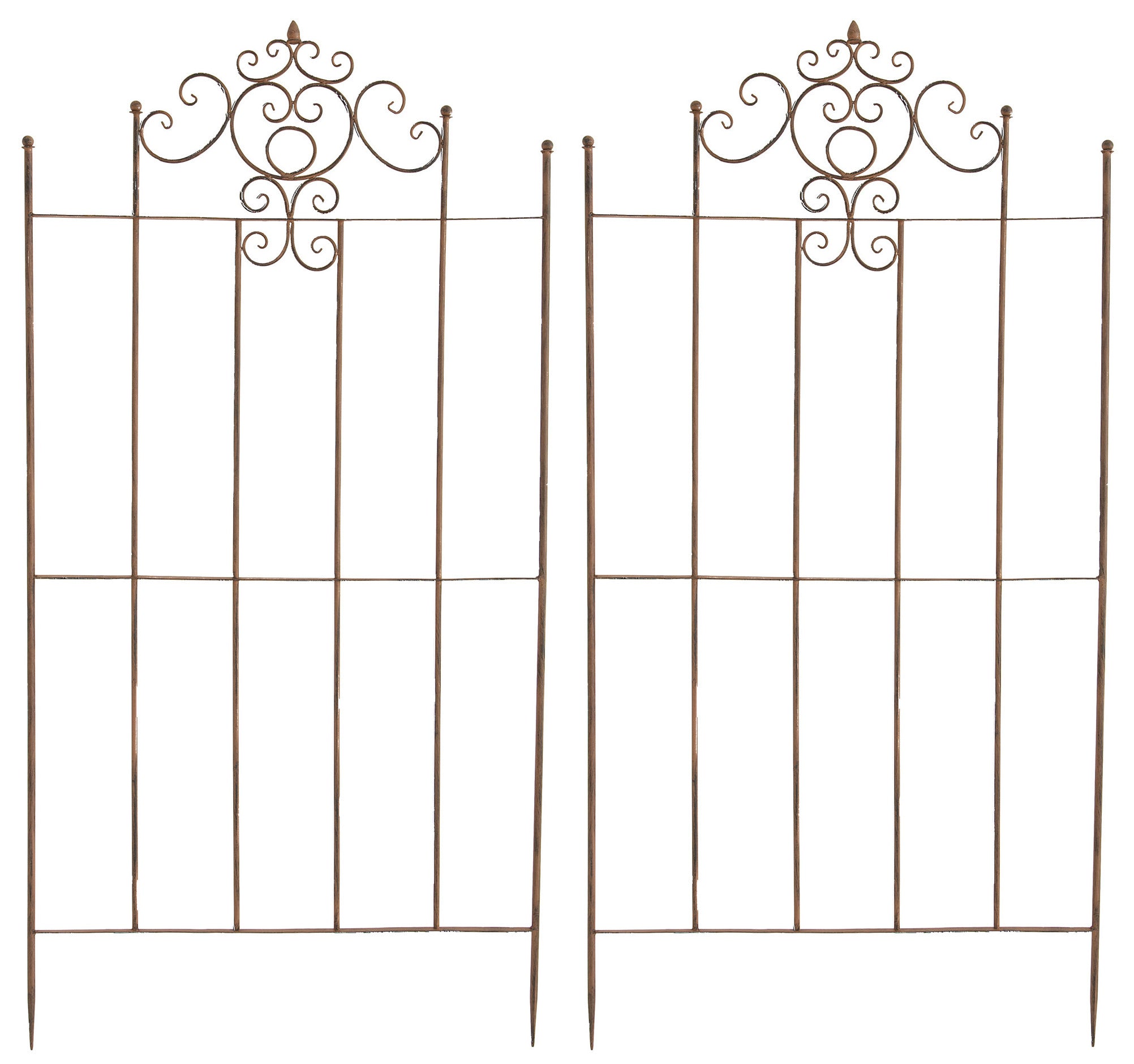 Set of 2 Paula trellises 170 x 86 cm