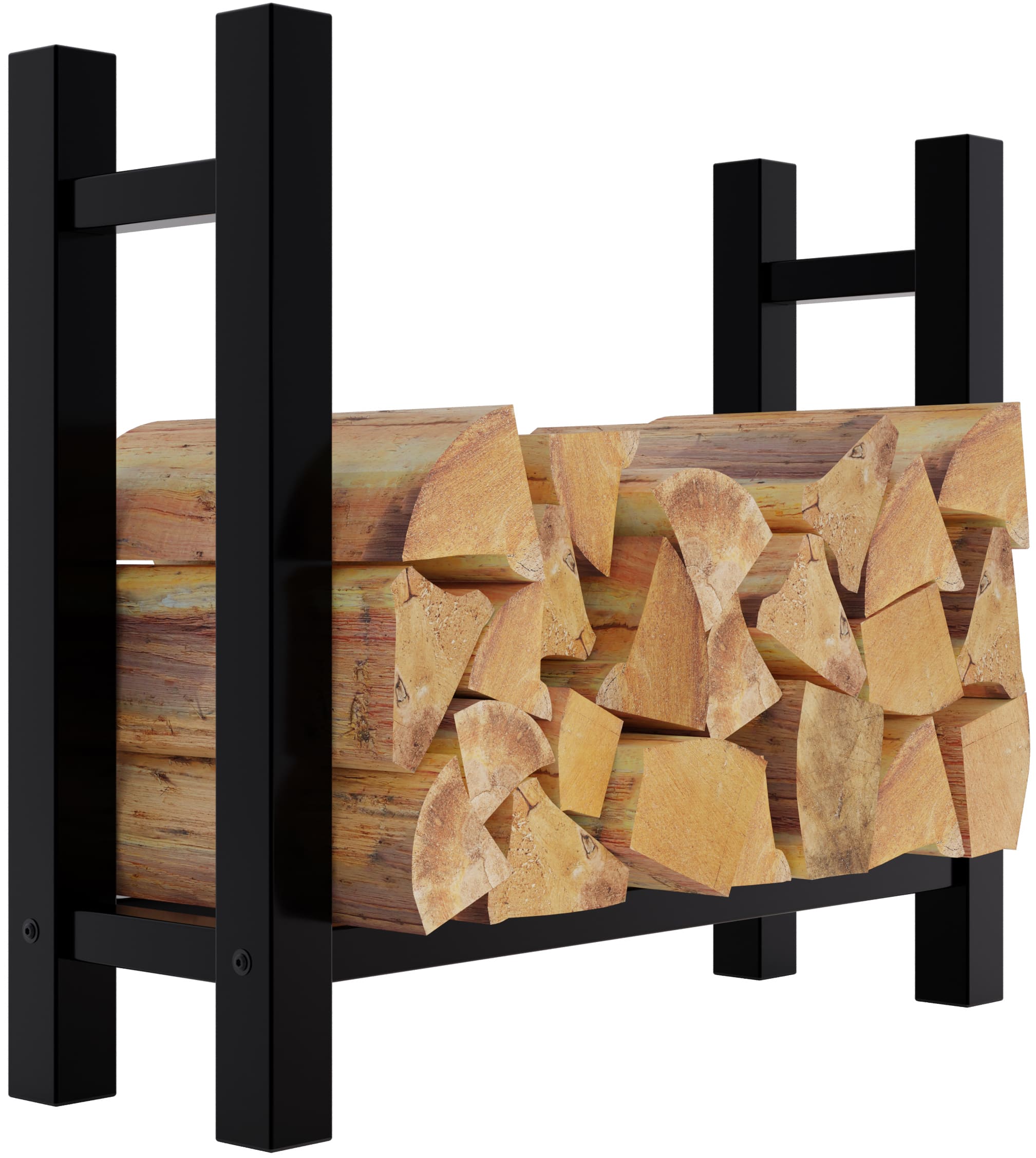 Firewood stand Medya black