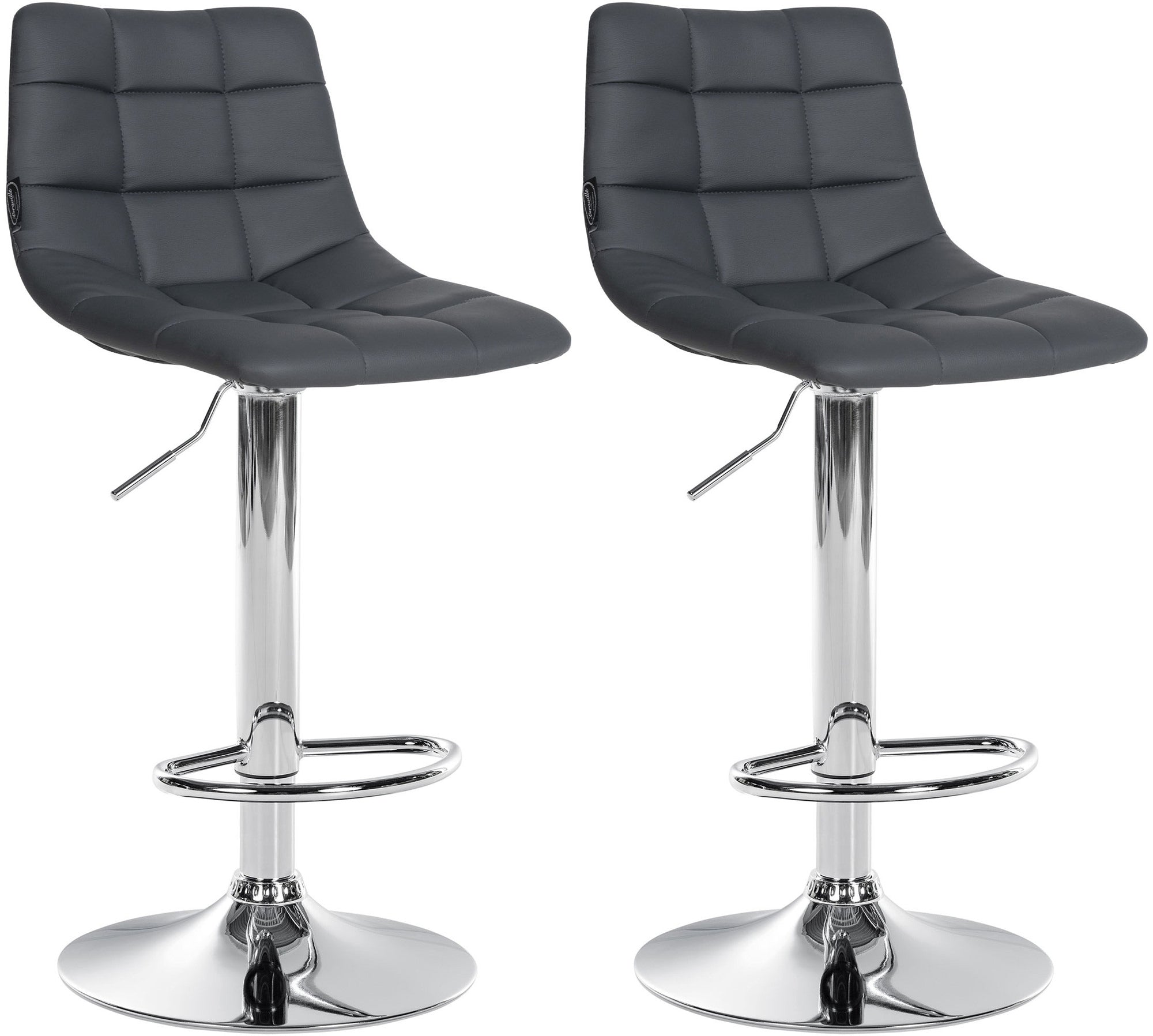 2er Set Barhocker Jerry Kunstleder