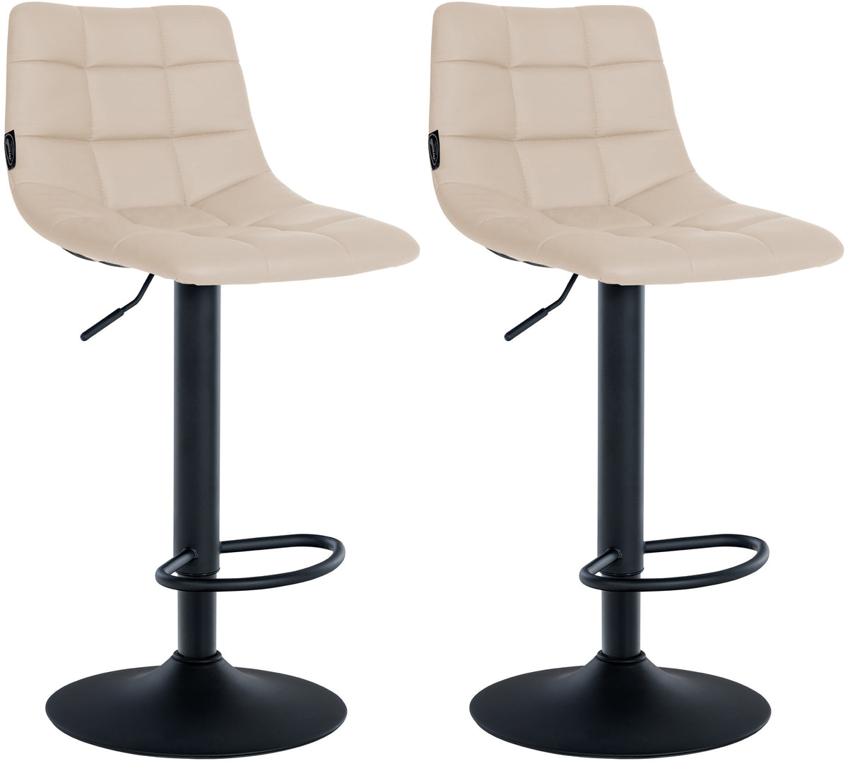2er Set Barhocker Jerry Kunstleder