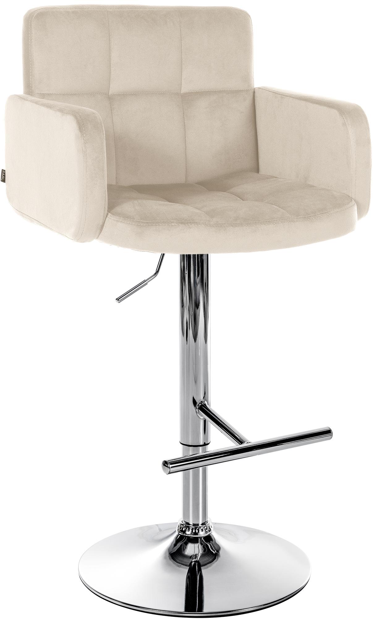 Bar stool Los Angeles velvet