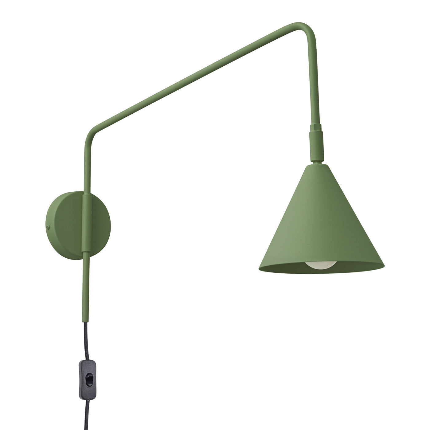 Wandleuchte NOX olive green