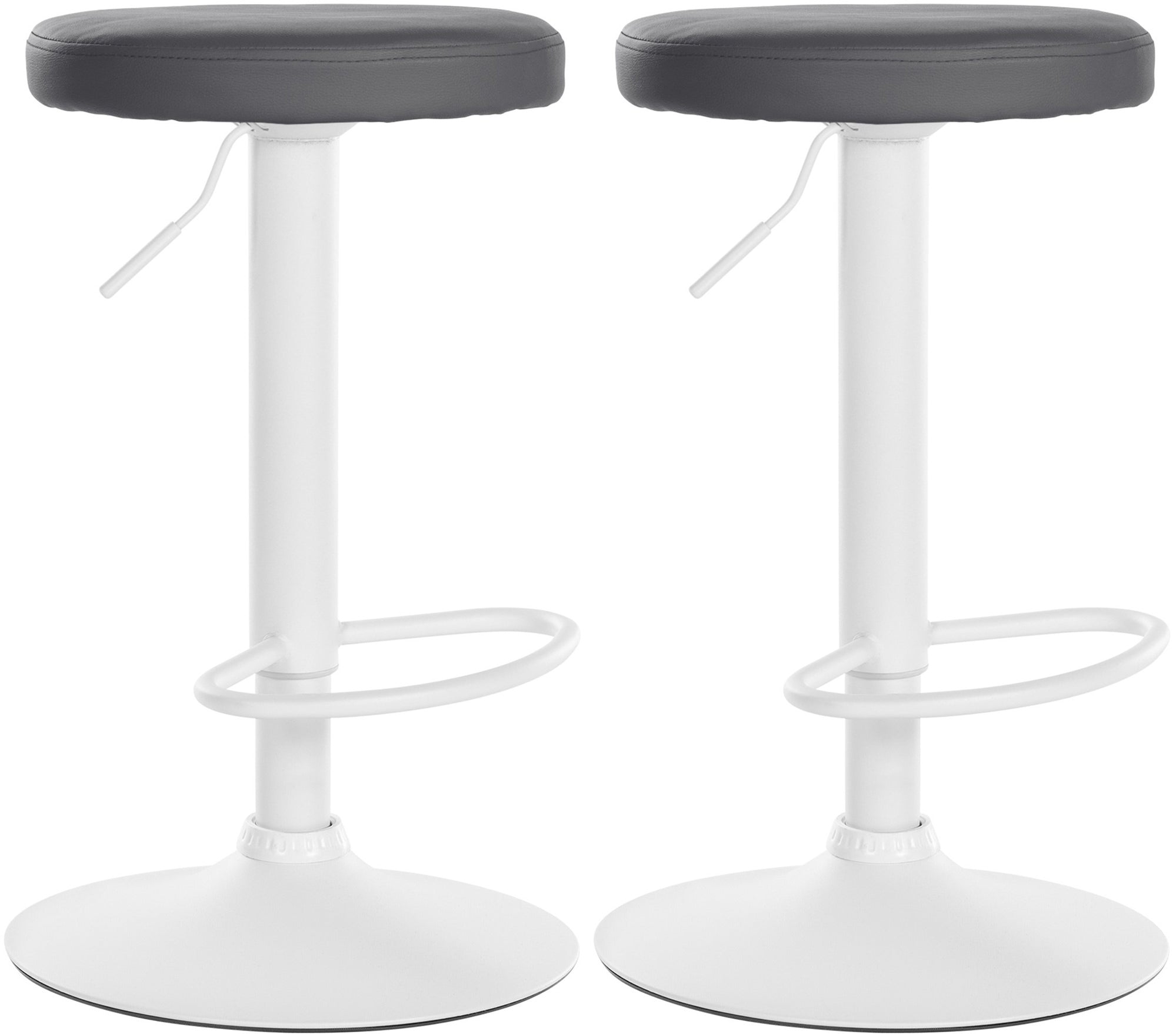 2er Set Barhocker Ponte Kunstleder