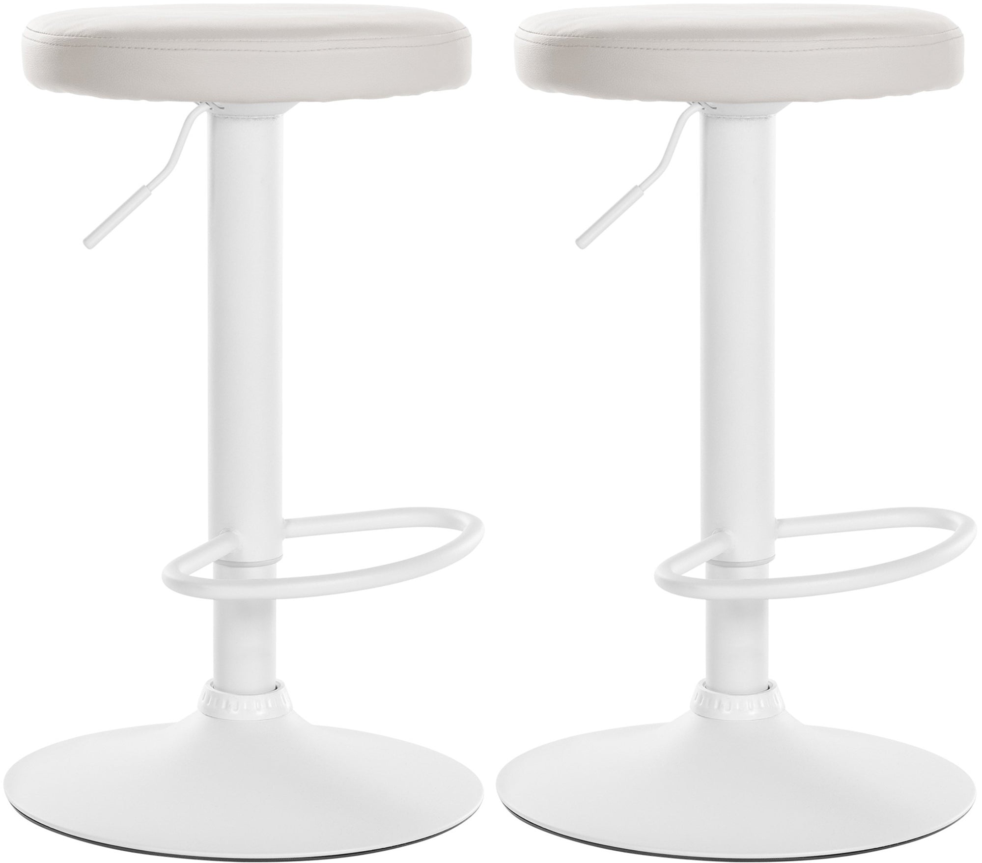 2er Set Barhocker Ponte Kunstleder