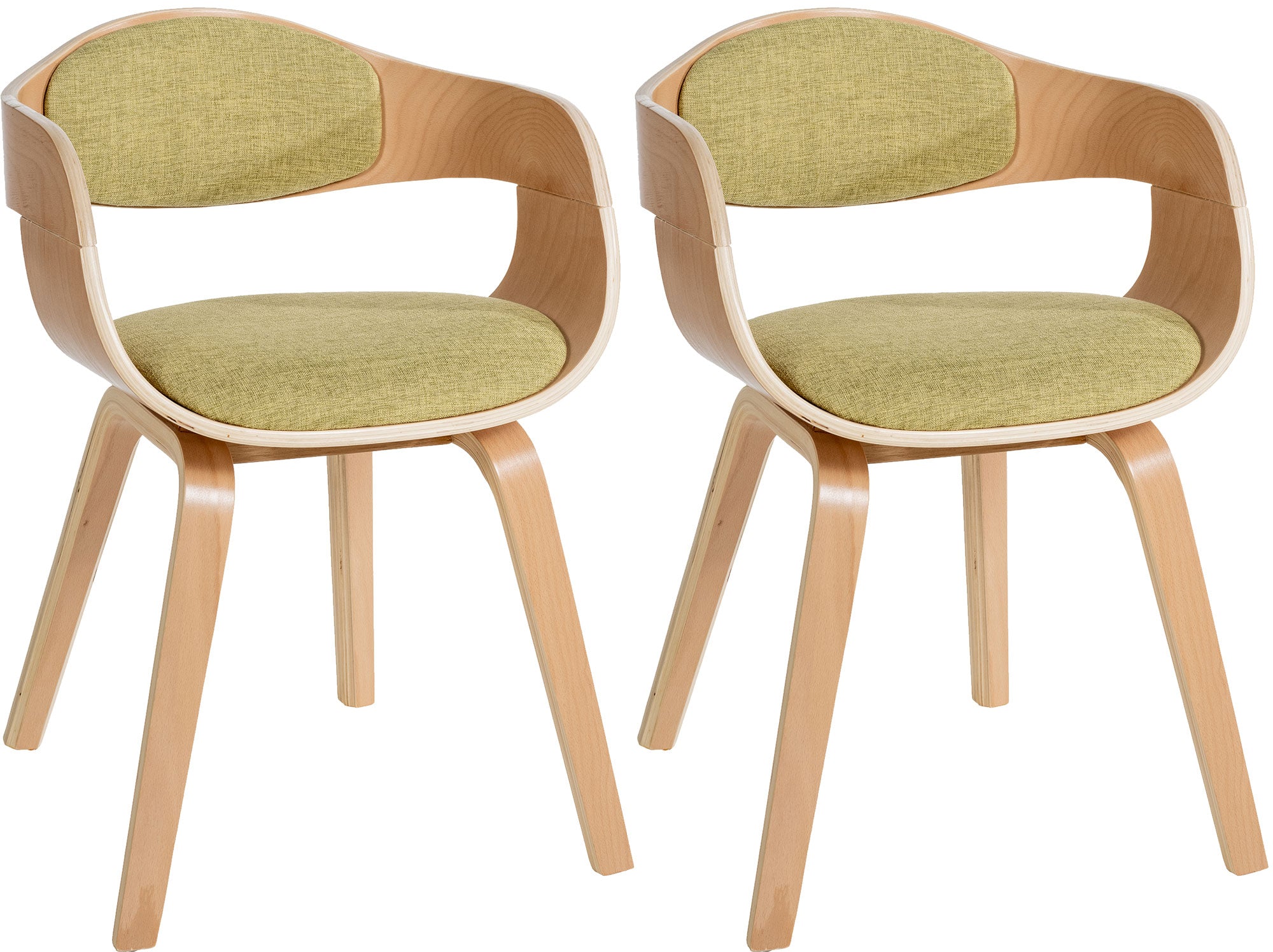 2er Set Stühle Kingston Stoff