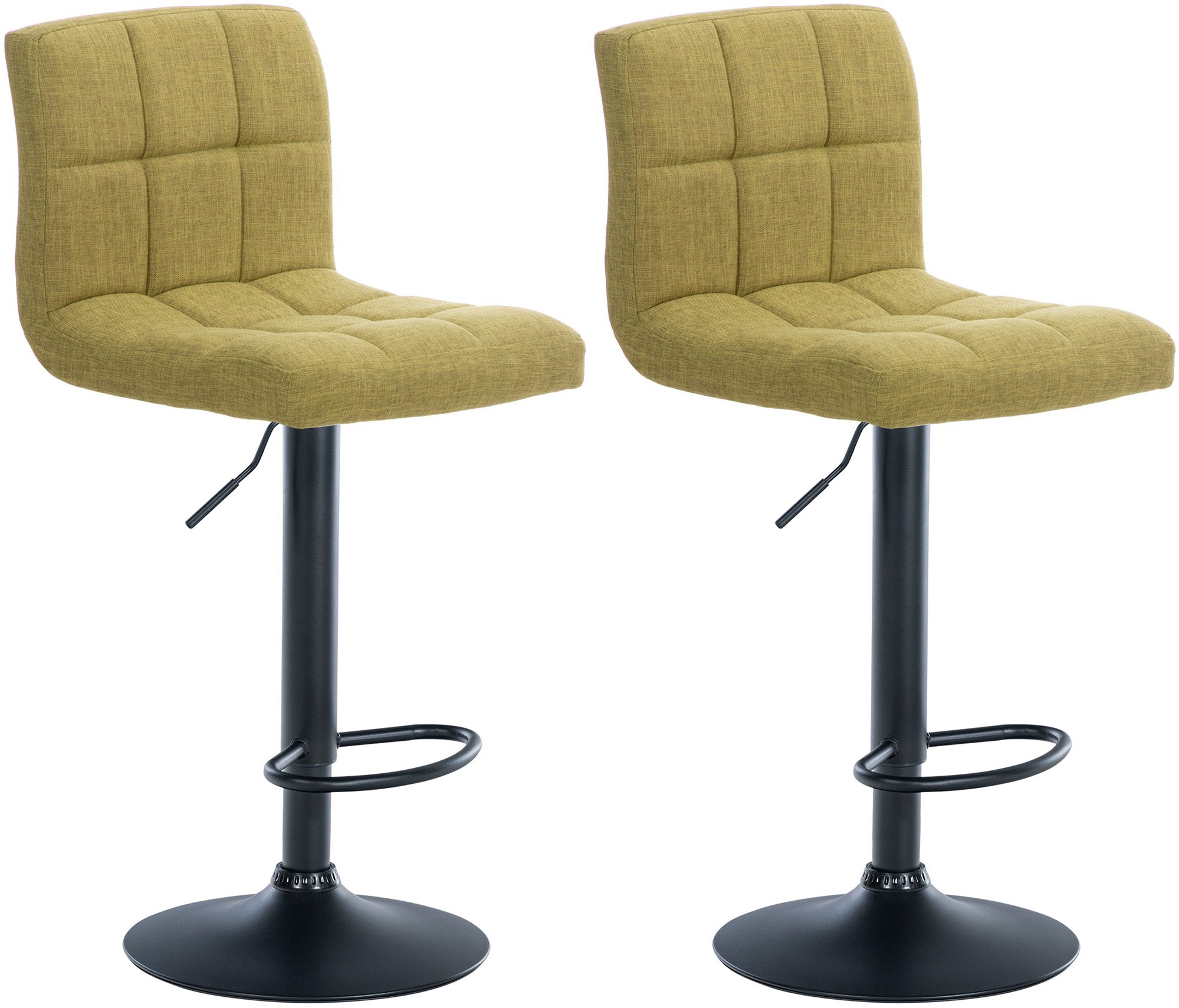 2er Set Barhocker Calma Stoff