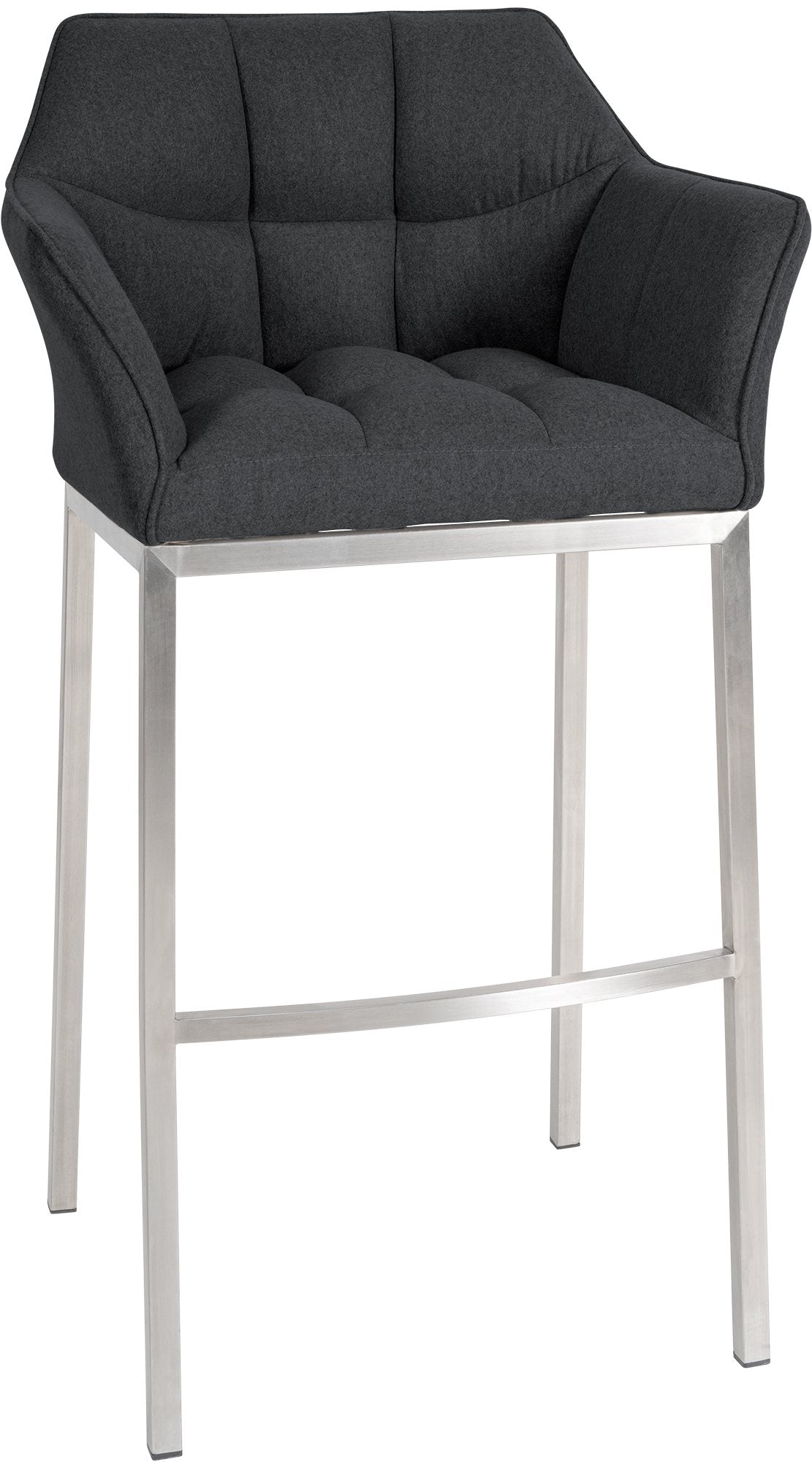 Barhocker Damaso Filz mit Vierfußgestell