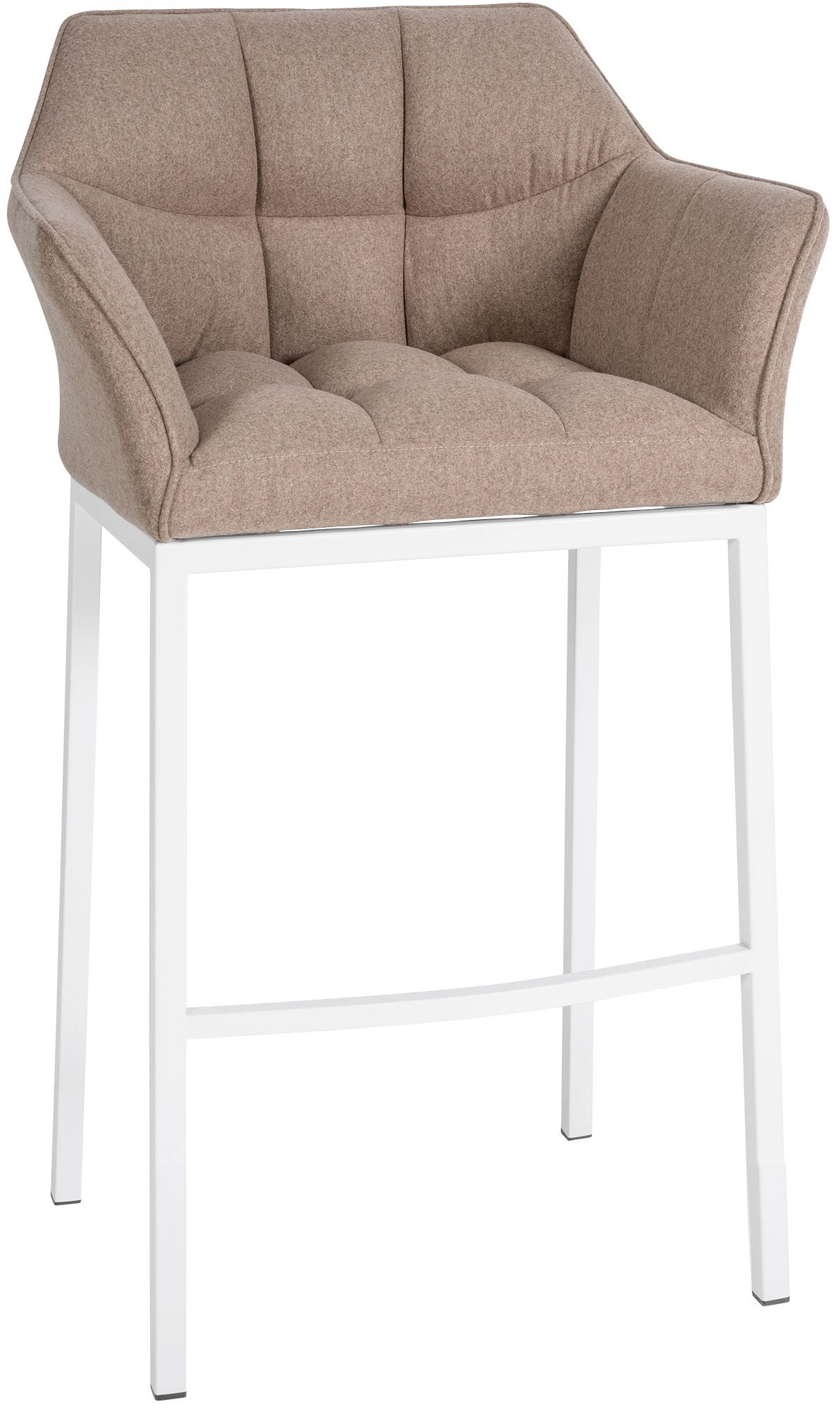 Barhocker Damaso Filz mit Vierfußgestell