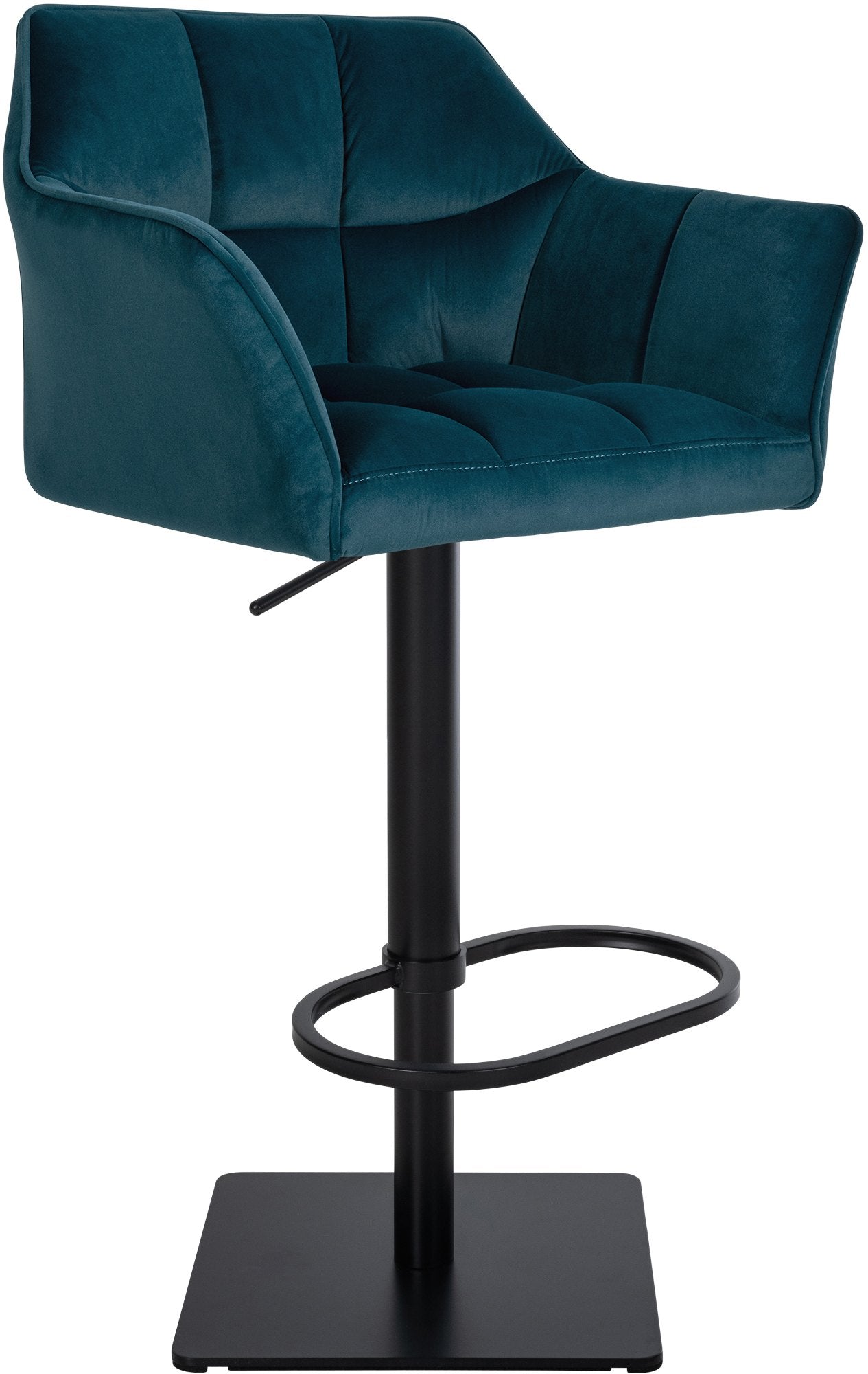 Damaso bar stool with velvet cover