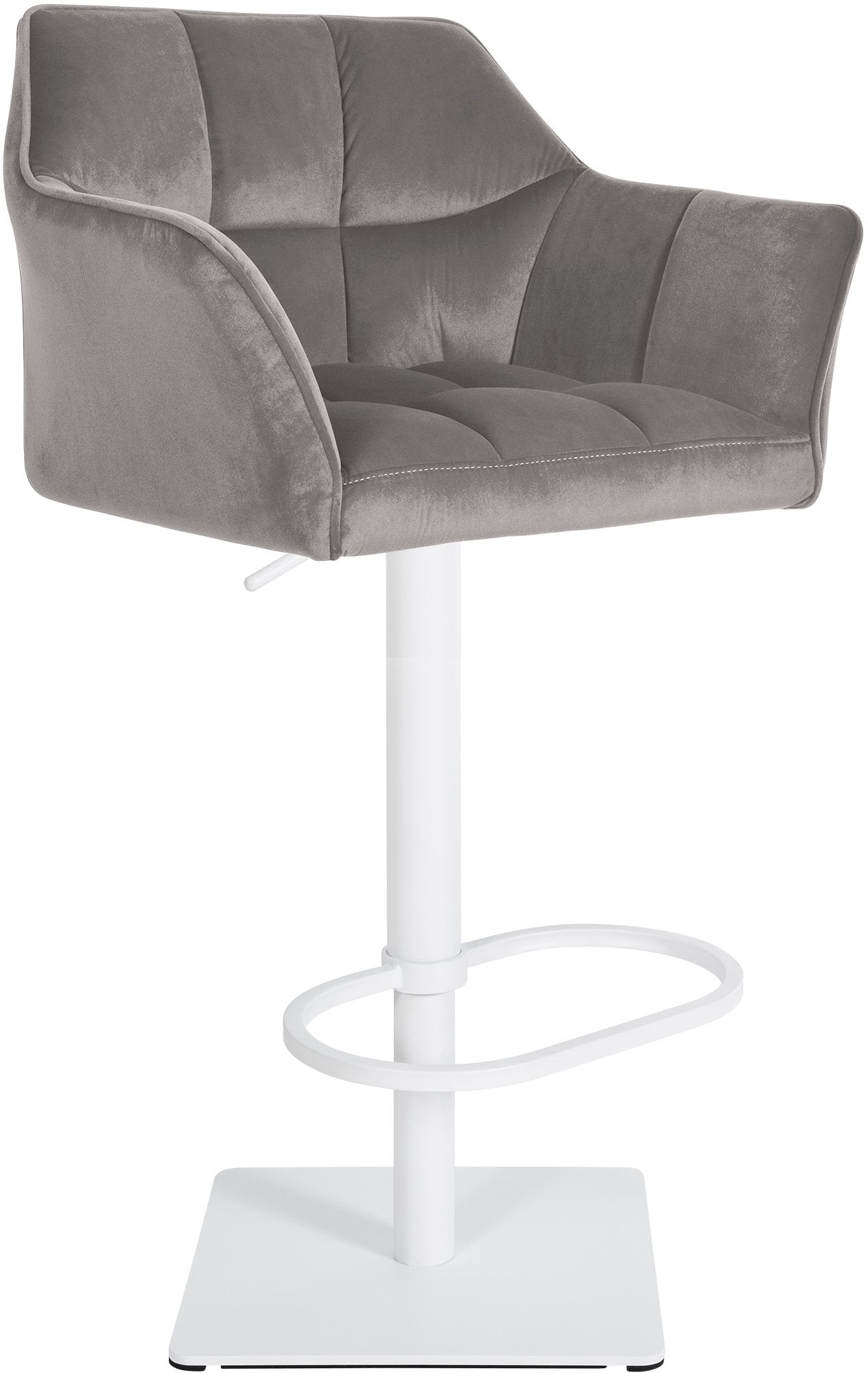 Damaso bar stool with velvet cover