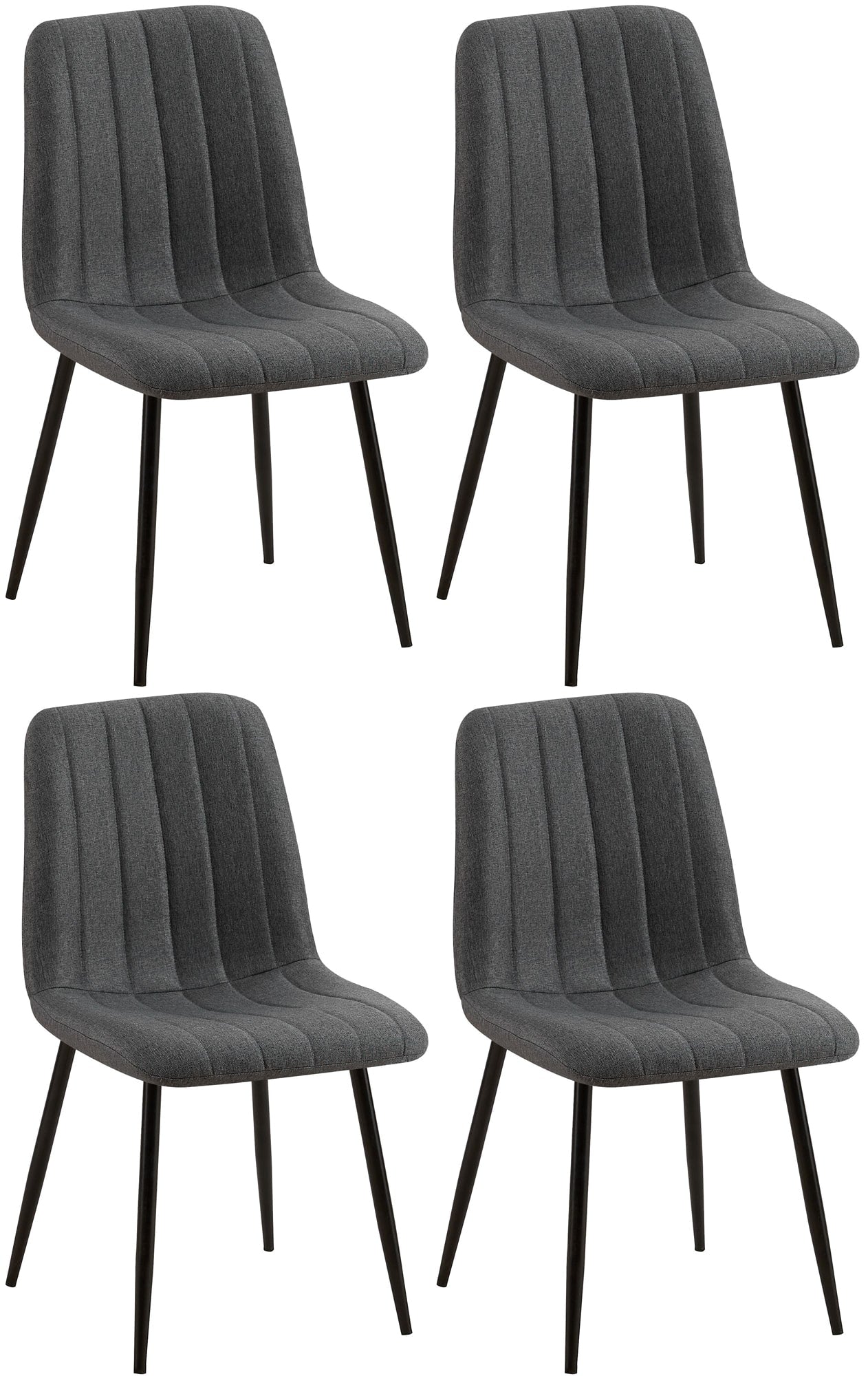 Set van 4 Dijon-stoelen