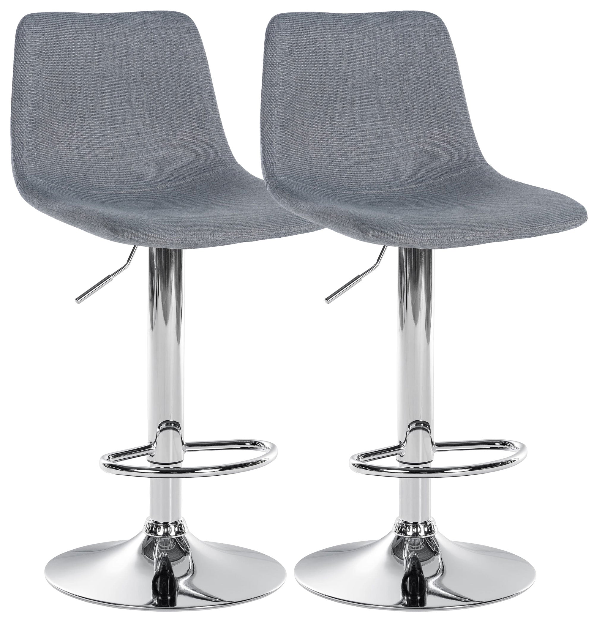 2er Set Barhocker Divo Stoff