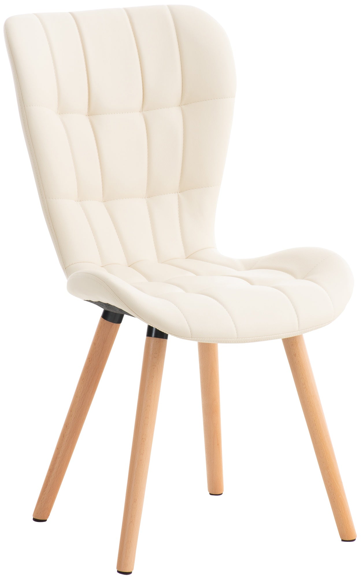Elda faux leather dining chair