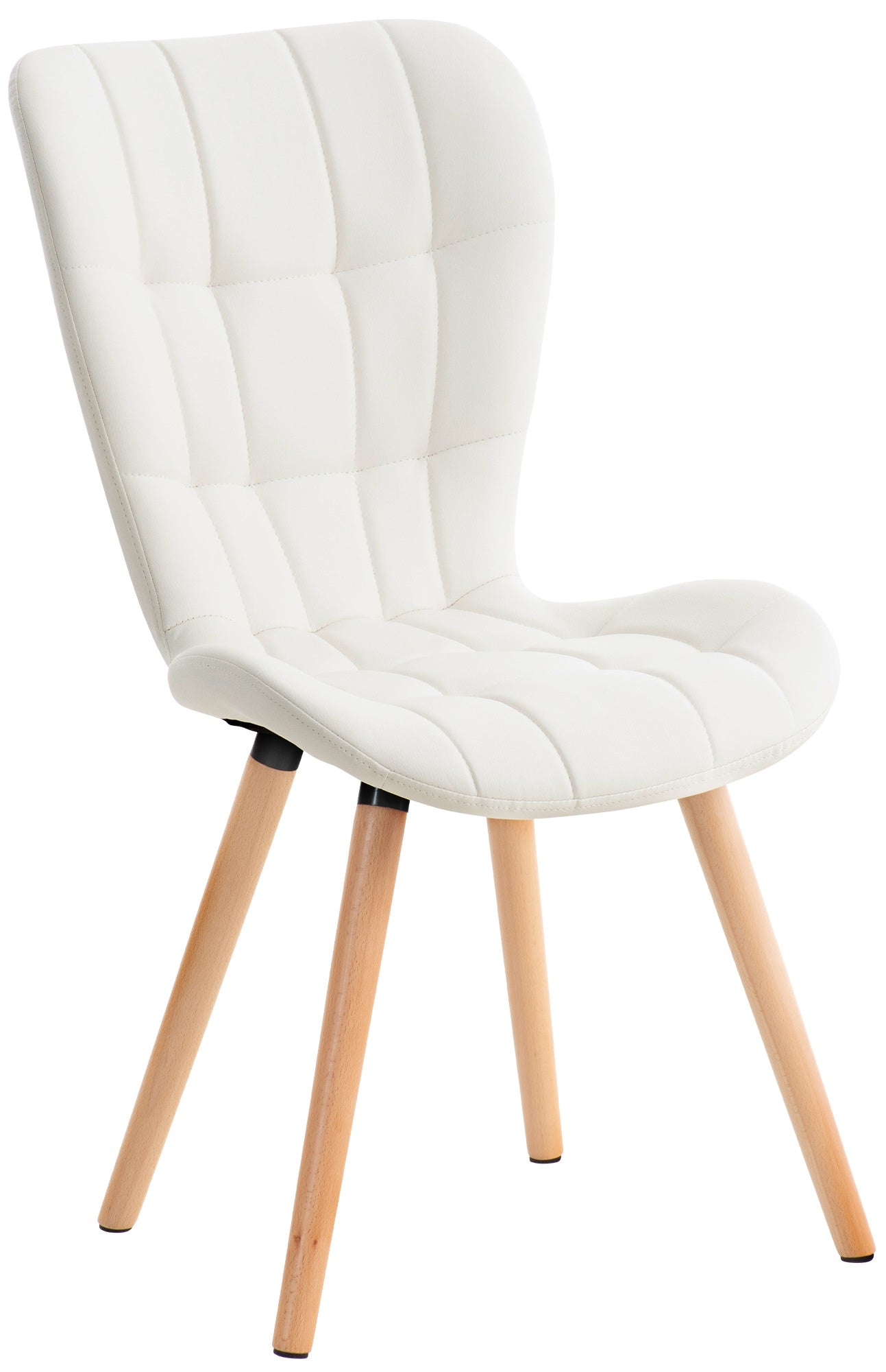 Elda faux leather dining chair