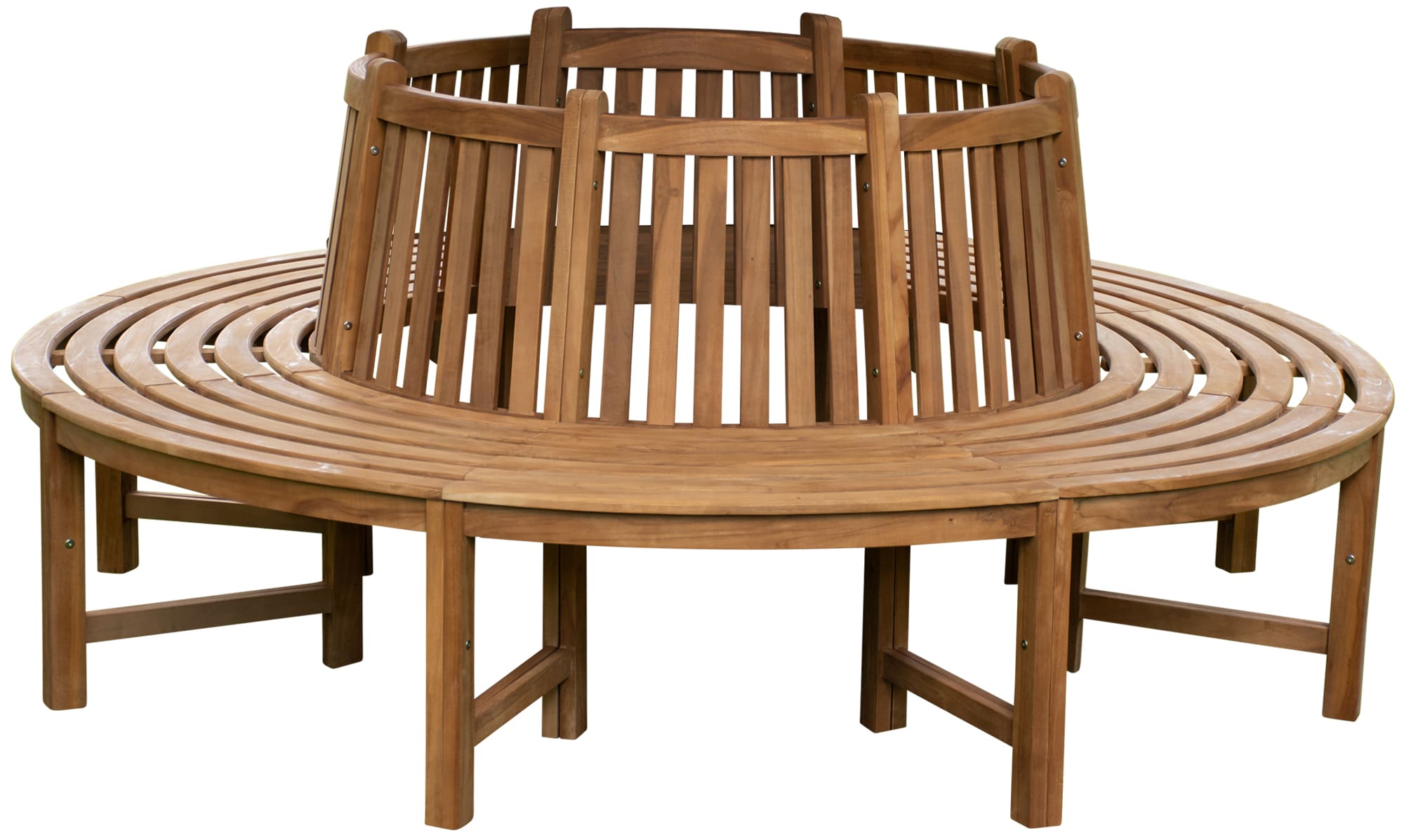 Baumbank Teak Nila mit Rückenlehne
