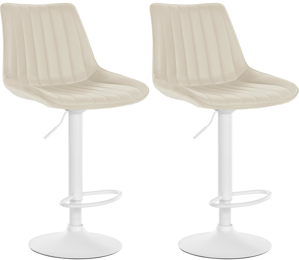 2er Set Barhocker Toni Kunstleder