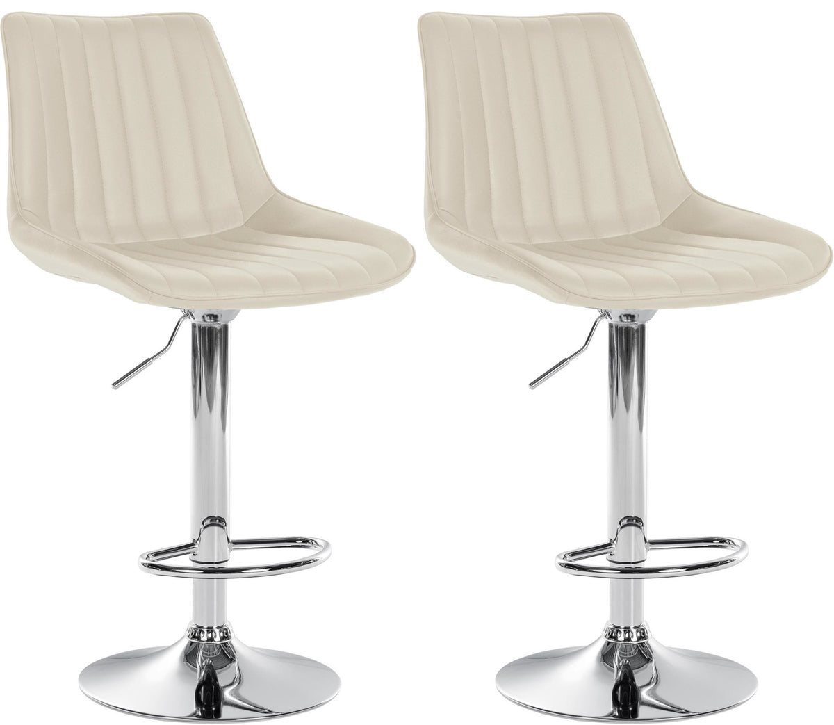 2er Set Barhocker Toni Kunstleder