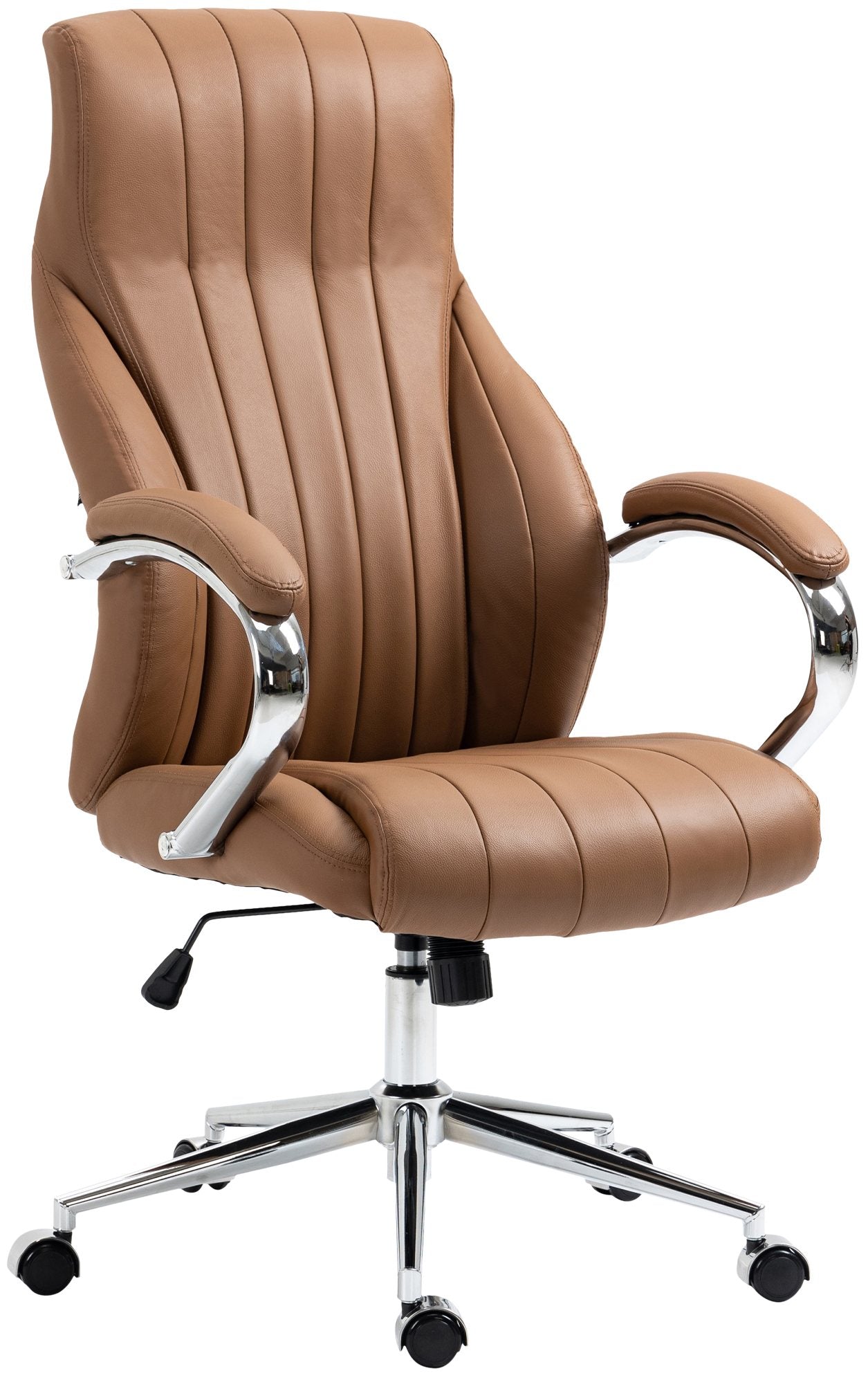 Wigan real leather office chair