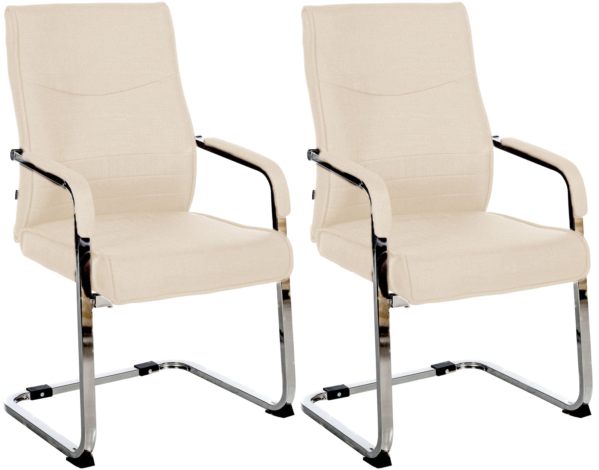 2er Set Besucherstuhl Hobart