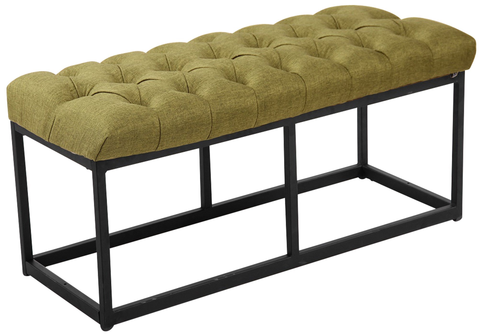 Bank Amun stof zwart