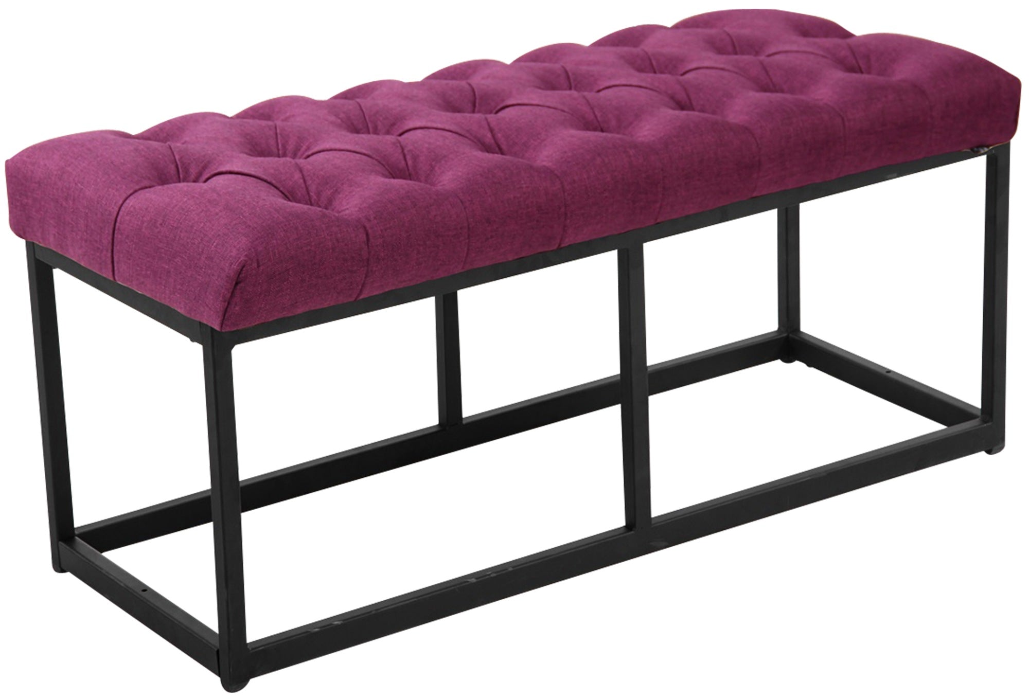 Bank Amun stof zwart