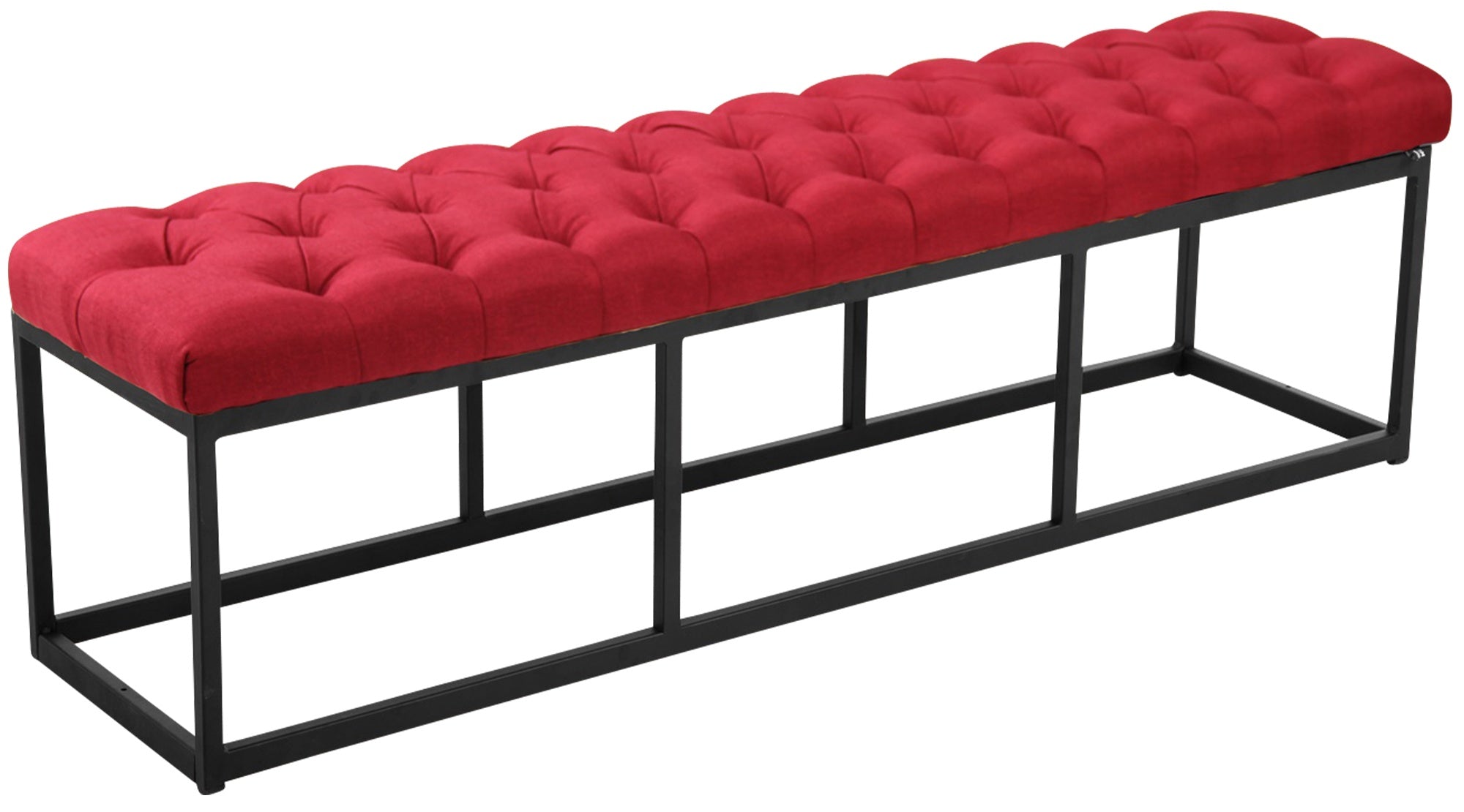 Bank Amun stof zwart