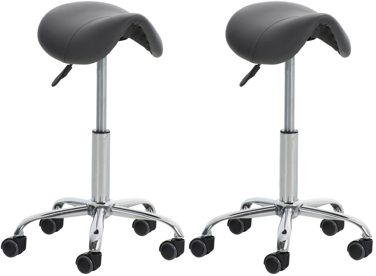 2er Set Arbeitshocker Reno Kunstleder