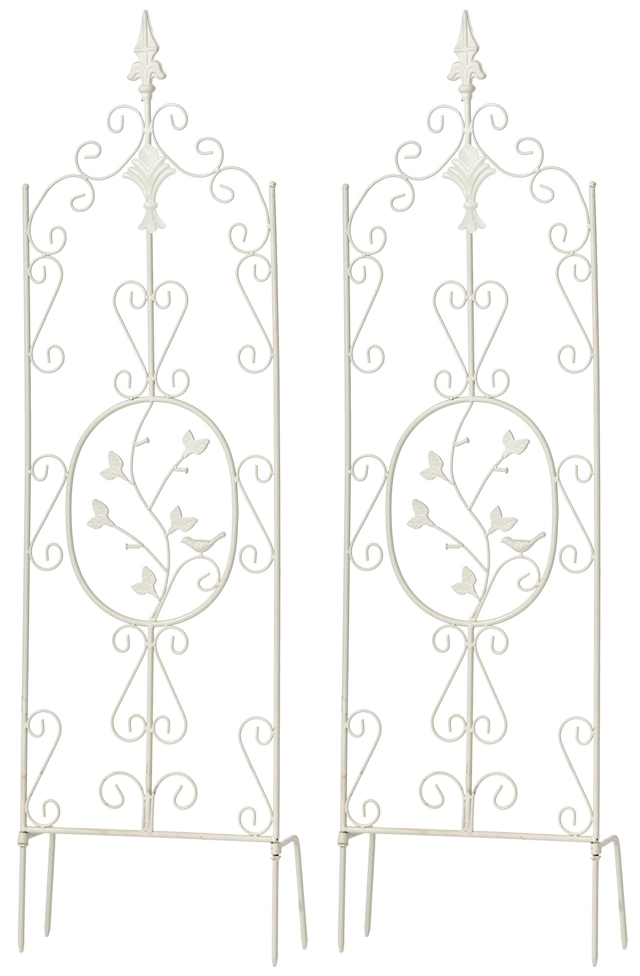 Set of 2 trellises Burgus