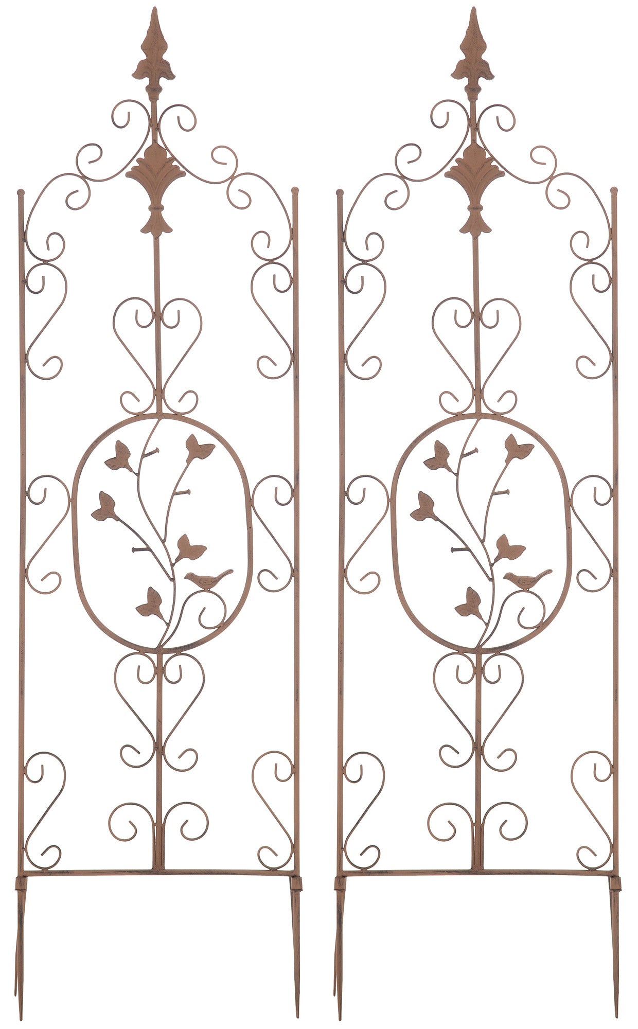 Set of 2 trellises Burgus