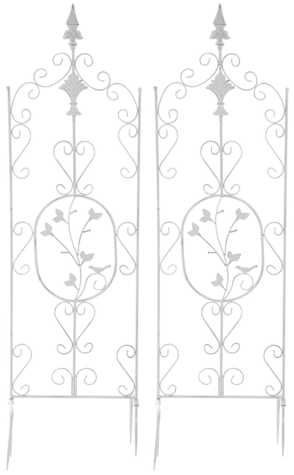 Set of 2 trellises Burgus