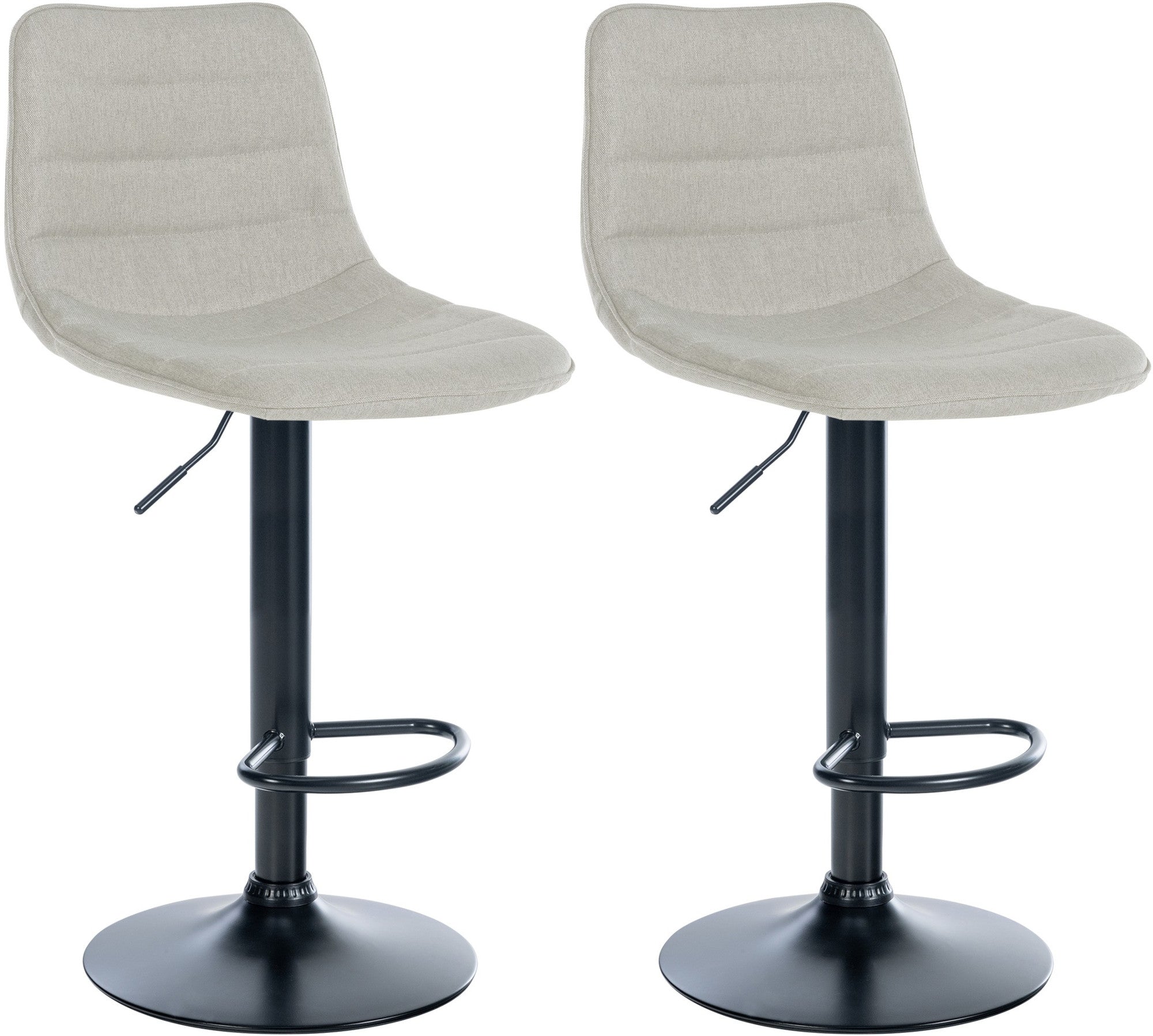 Set van 2 barkrukken Lex stof