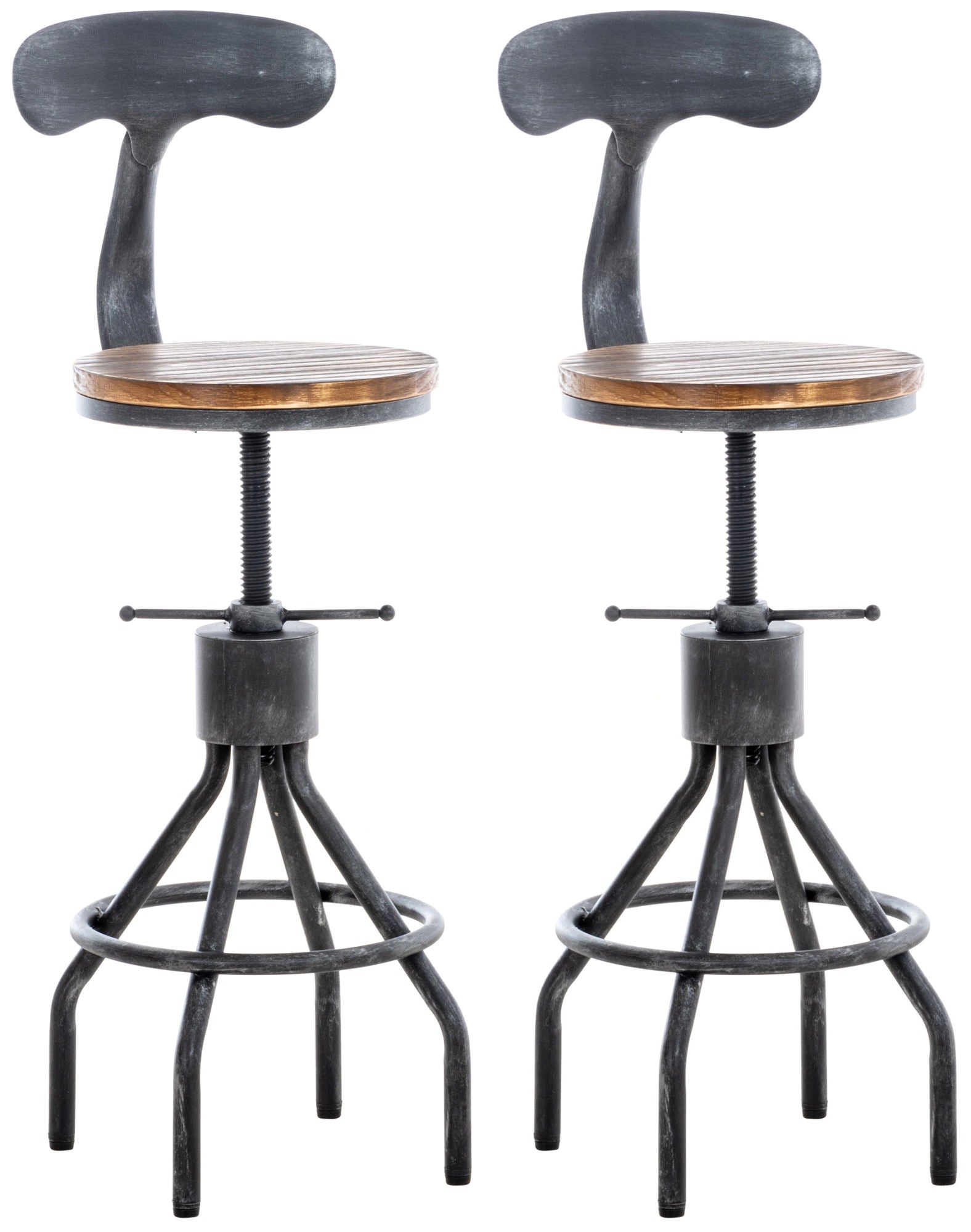 2er Set Barhocker Hanam