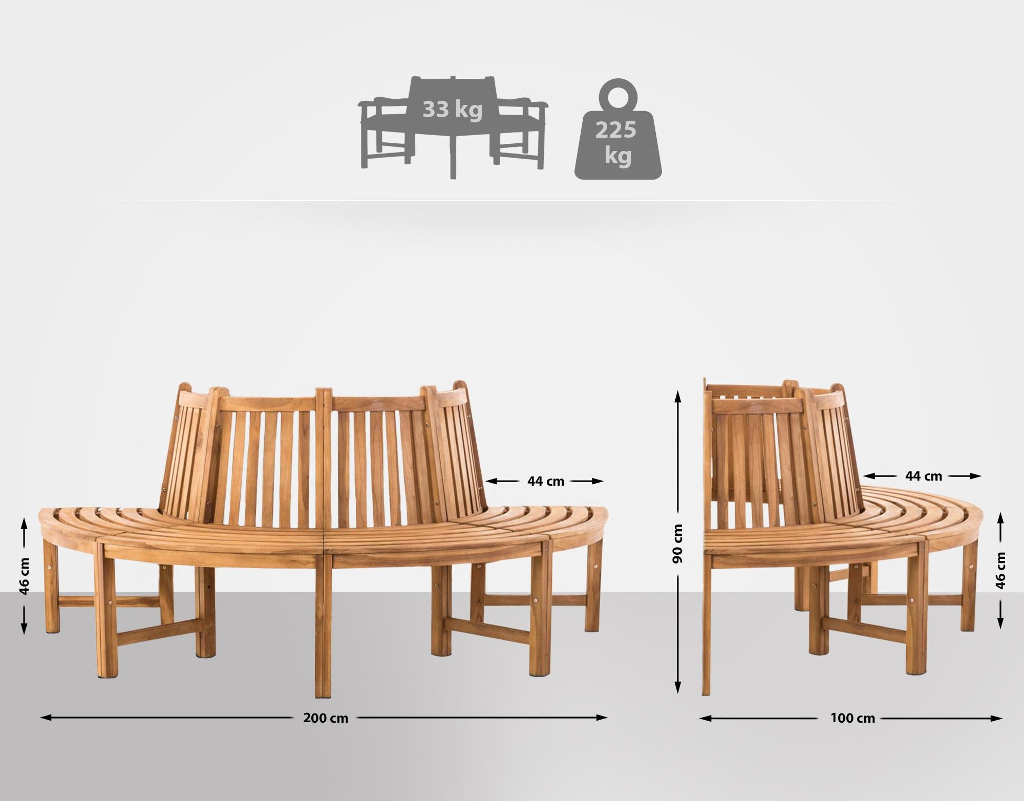 Tree bench Leming