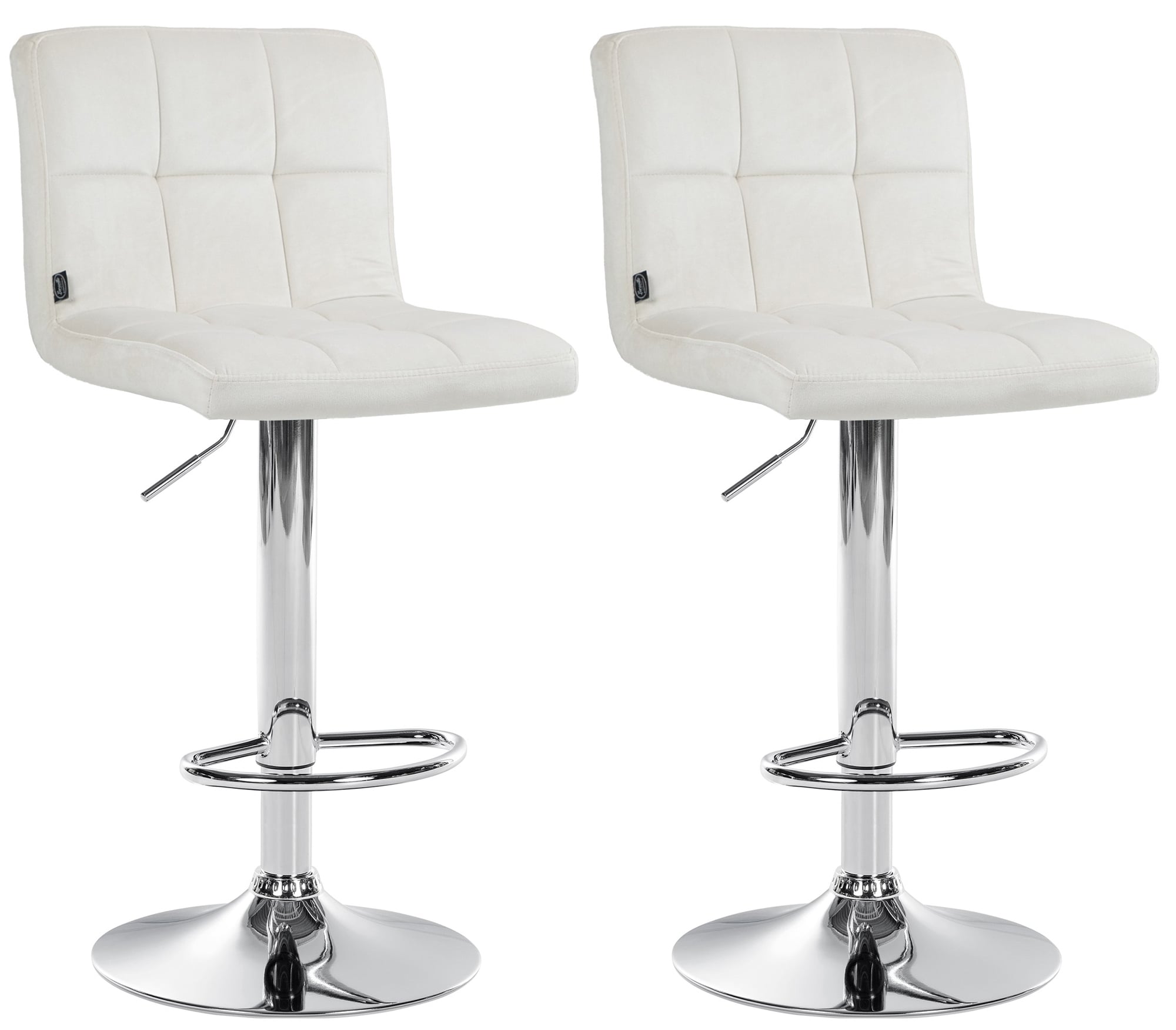 2er Set Barhocker Peru Samt