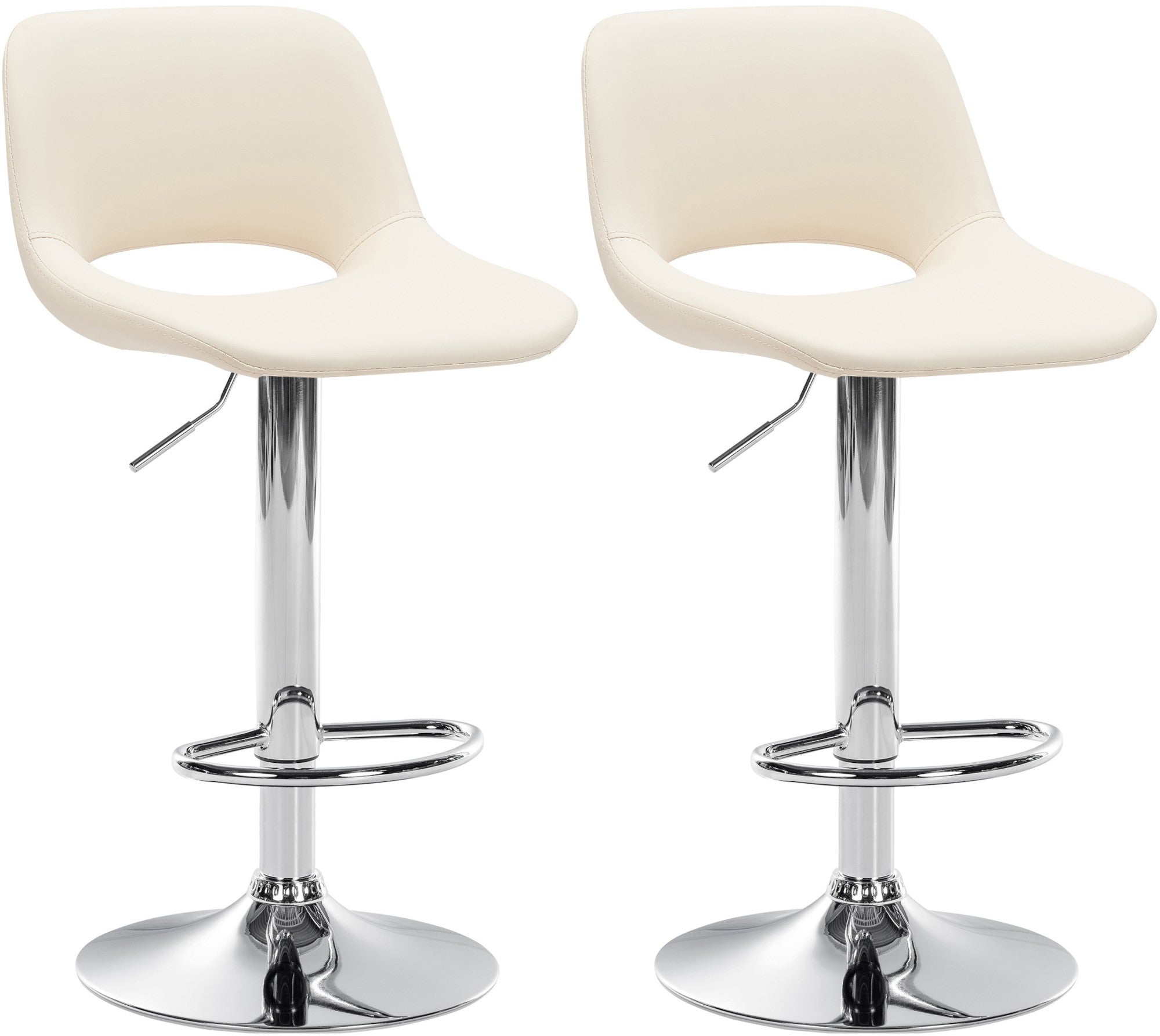 2er Set Barhocker Camden Kunstleder