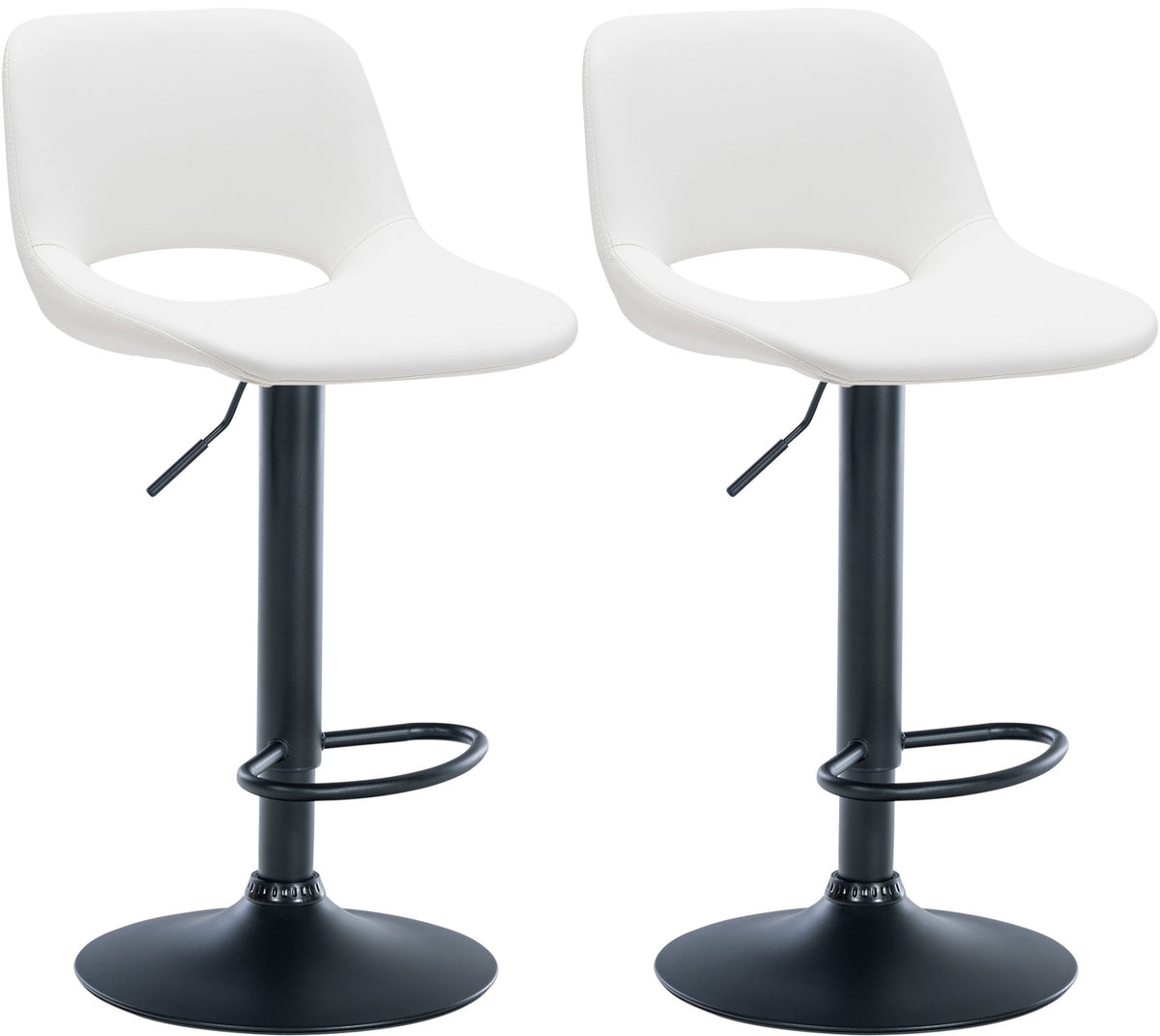 2er Set Barhocker Camden Kunstleder