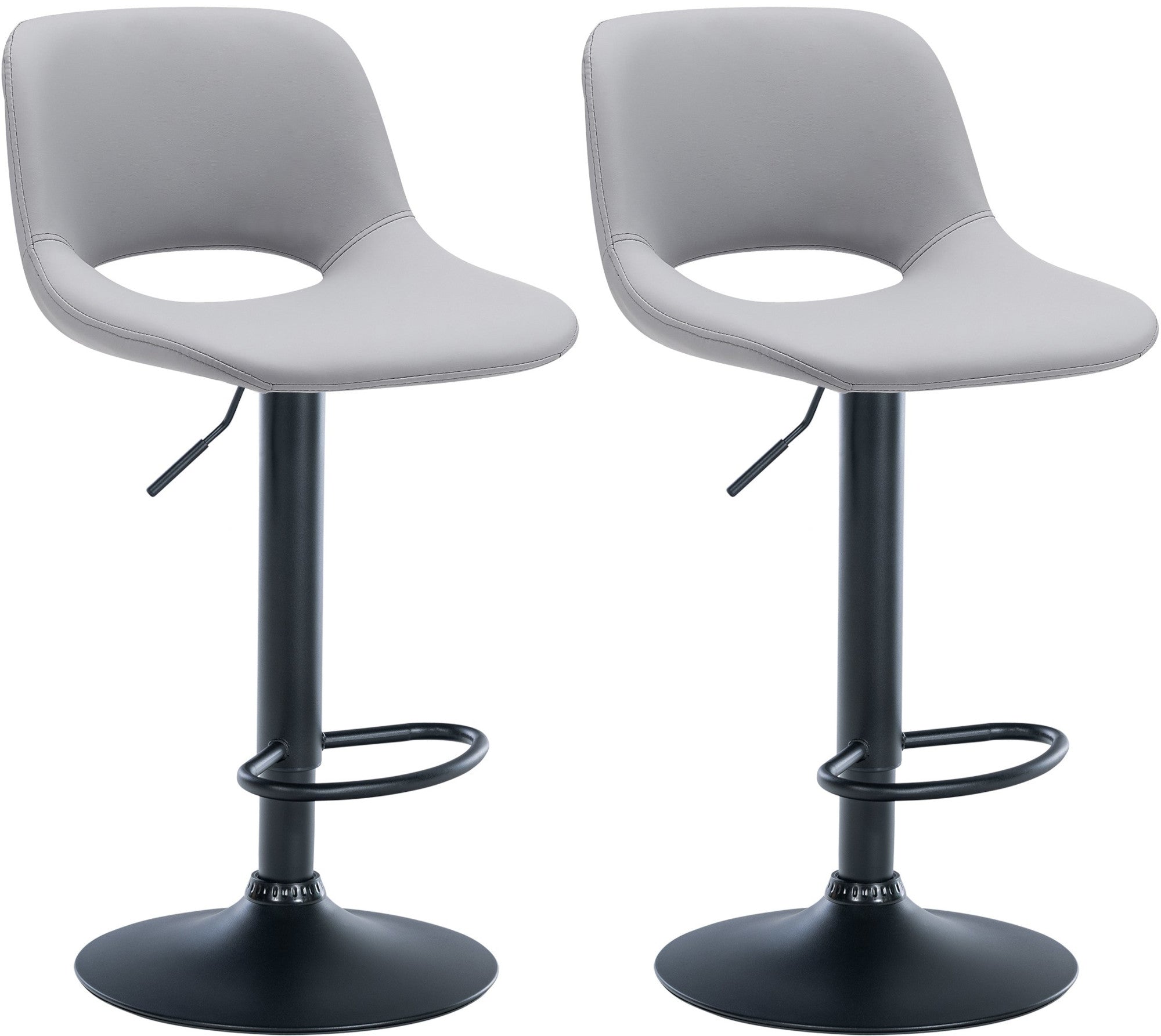 2er Set Barhocker Camden Kunstleder