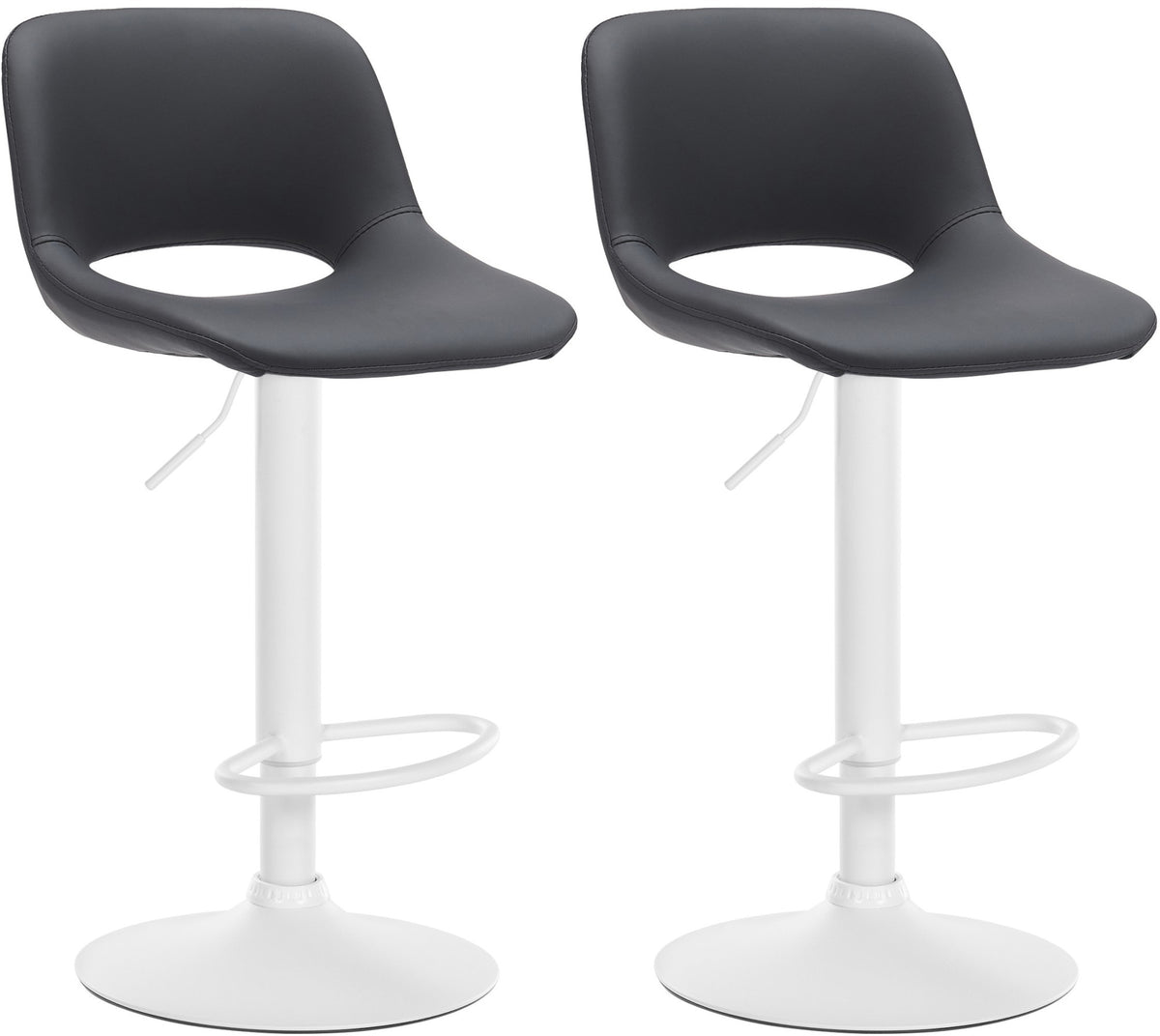 2er Set Barhocker Camden Kunstleder