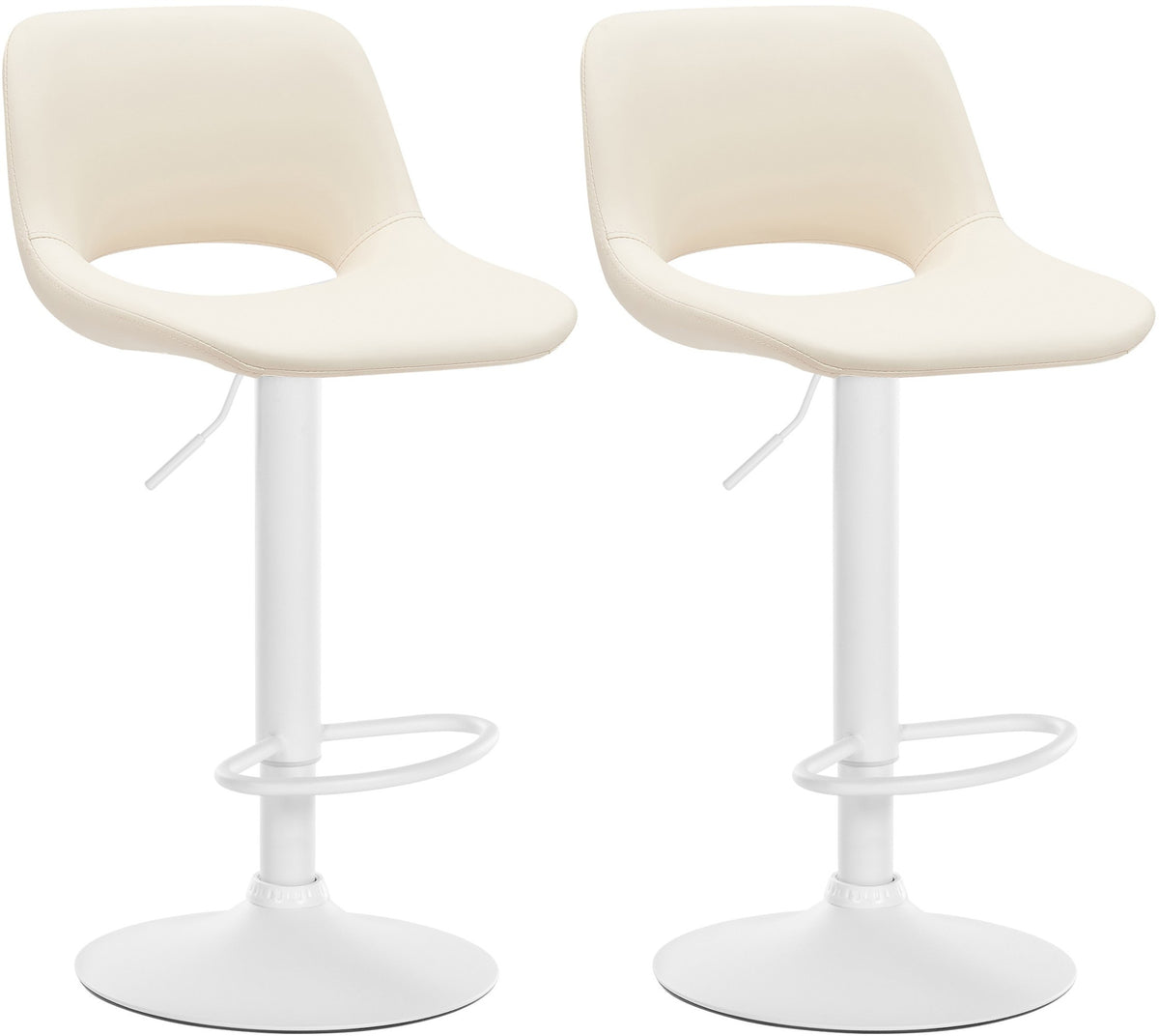 2er Set Barhocker Camden Kunstleder