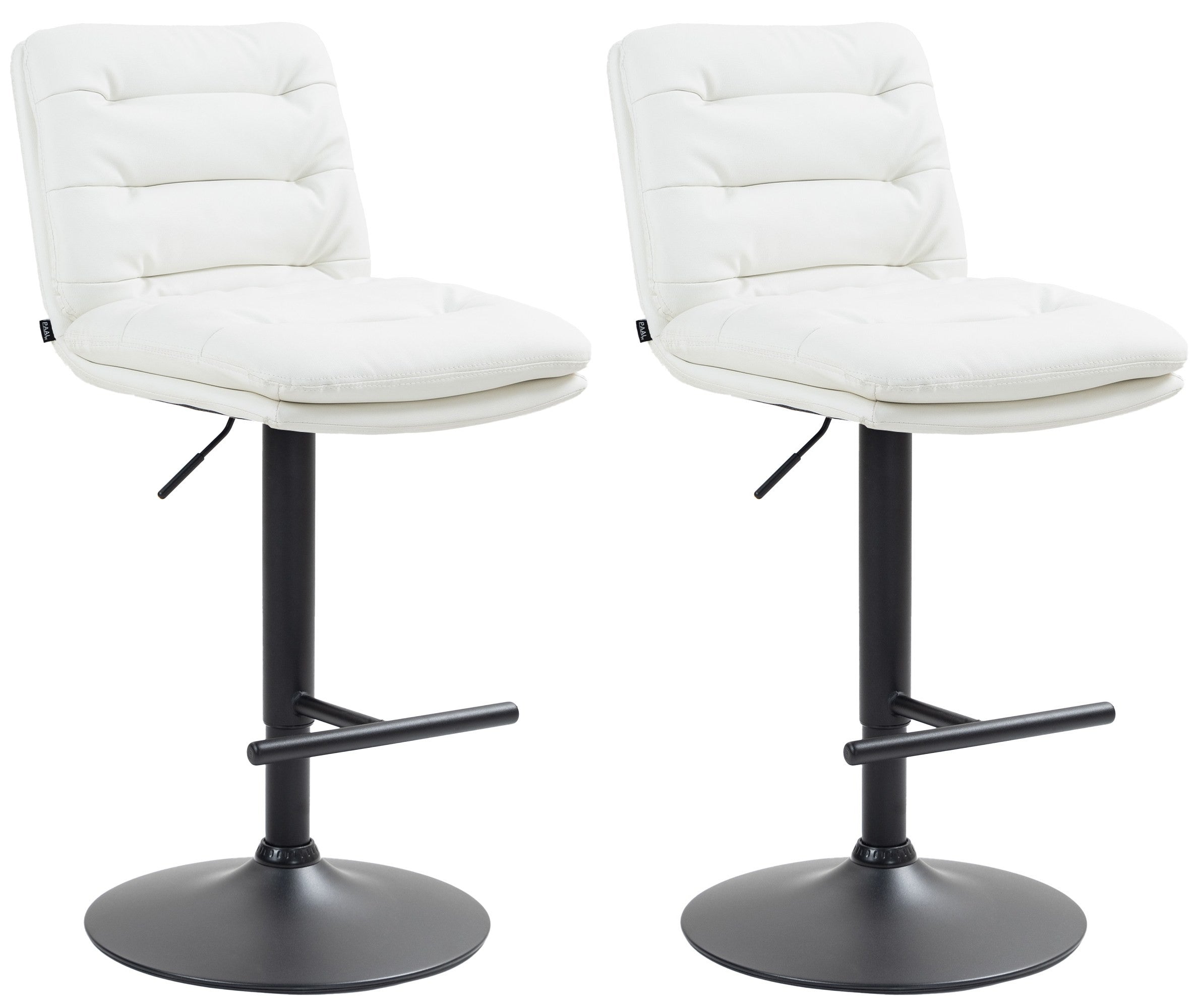 Set of 2 bar stools Damar imitation leather