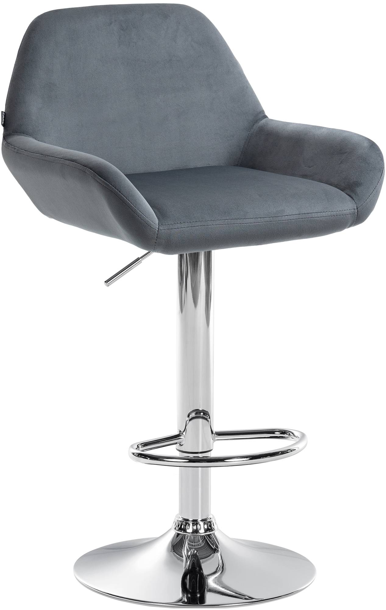 Bar stool Braga velvet