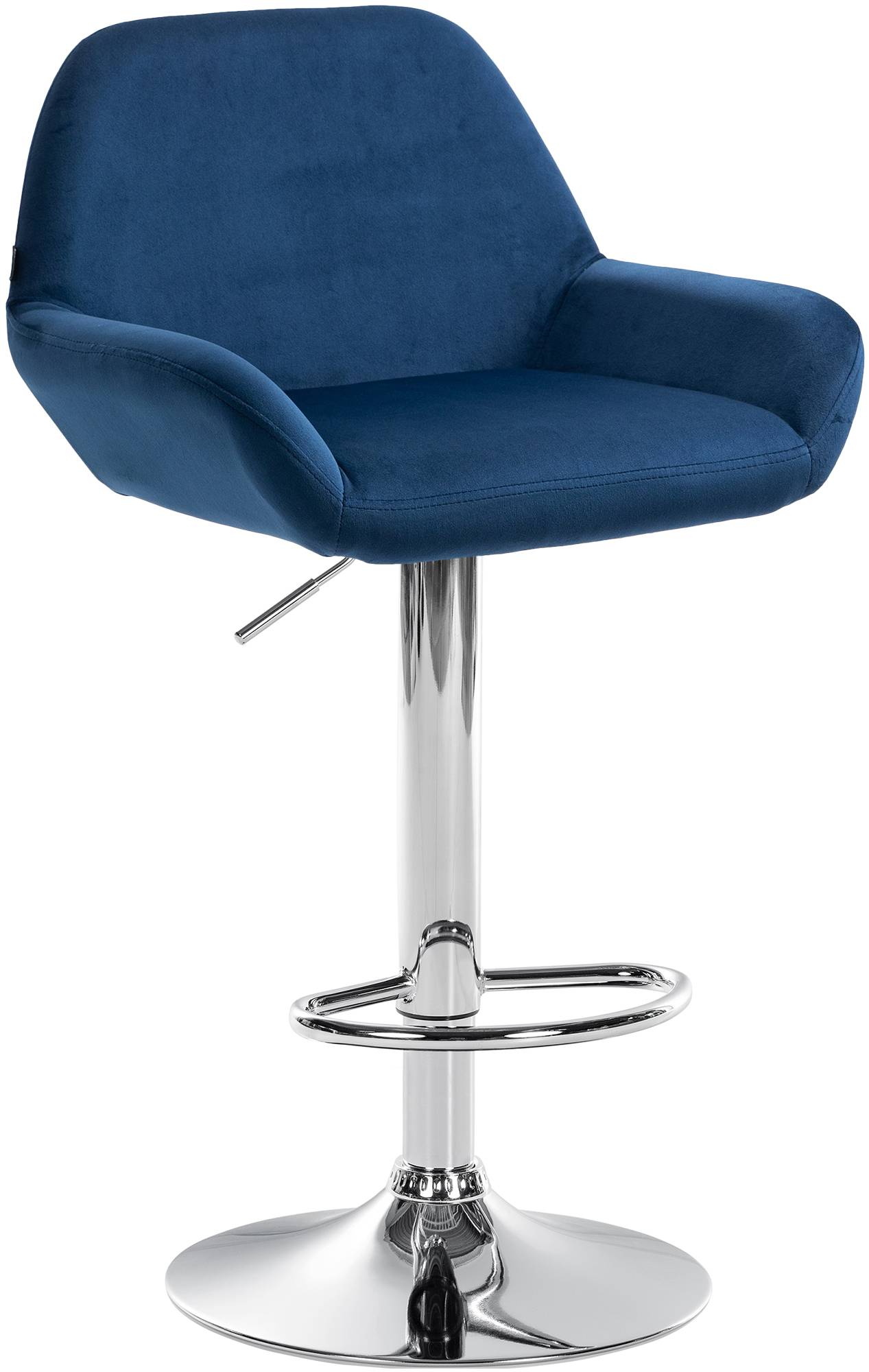 Bar stool Braga velvet