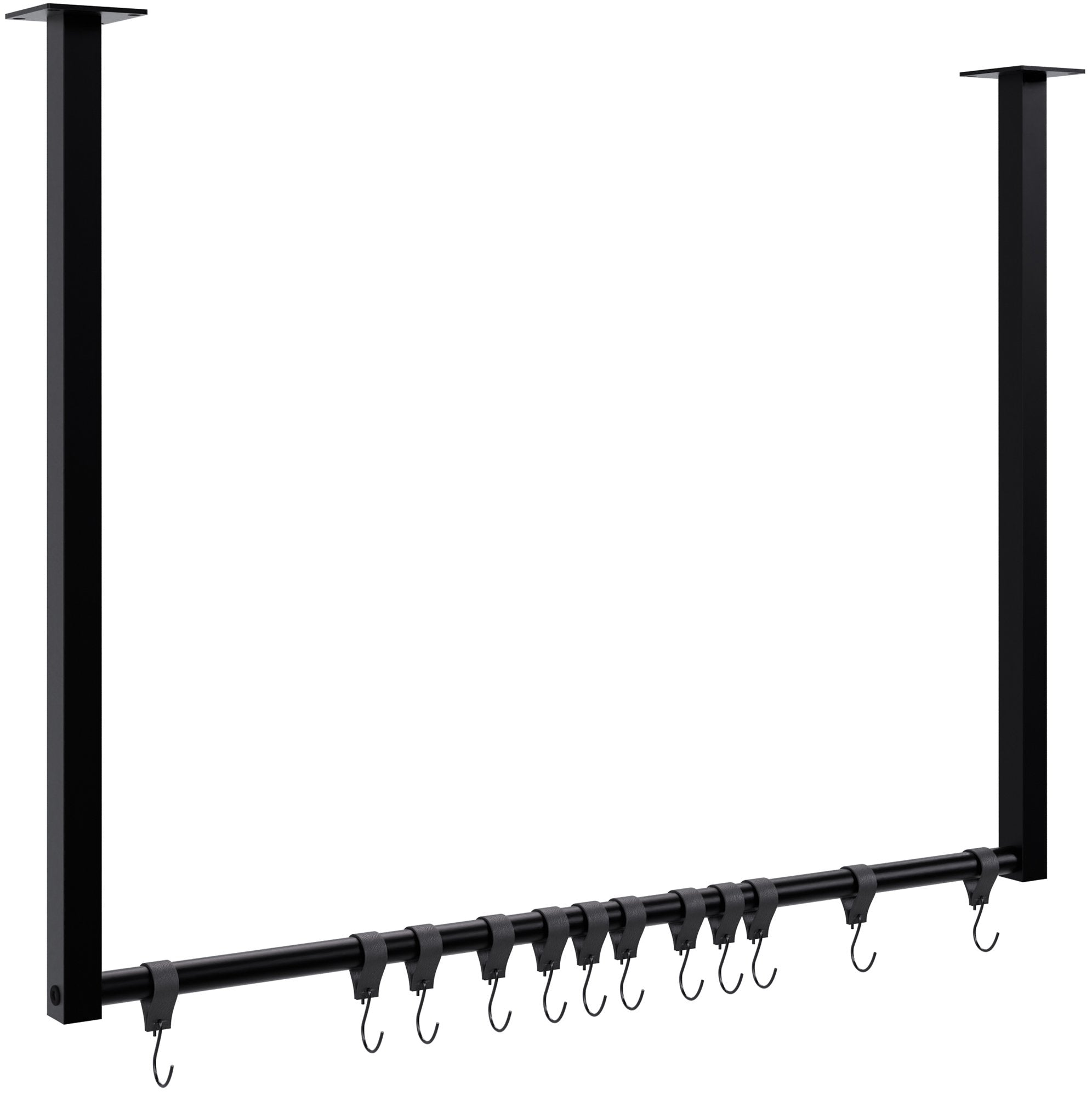 Kleiderstange Fenton mit 12 Kleiderhaken