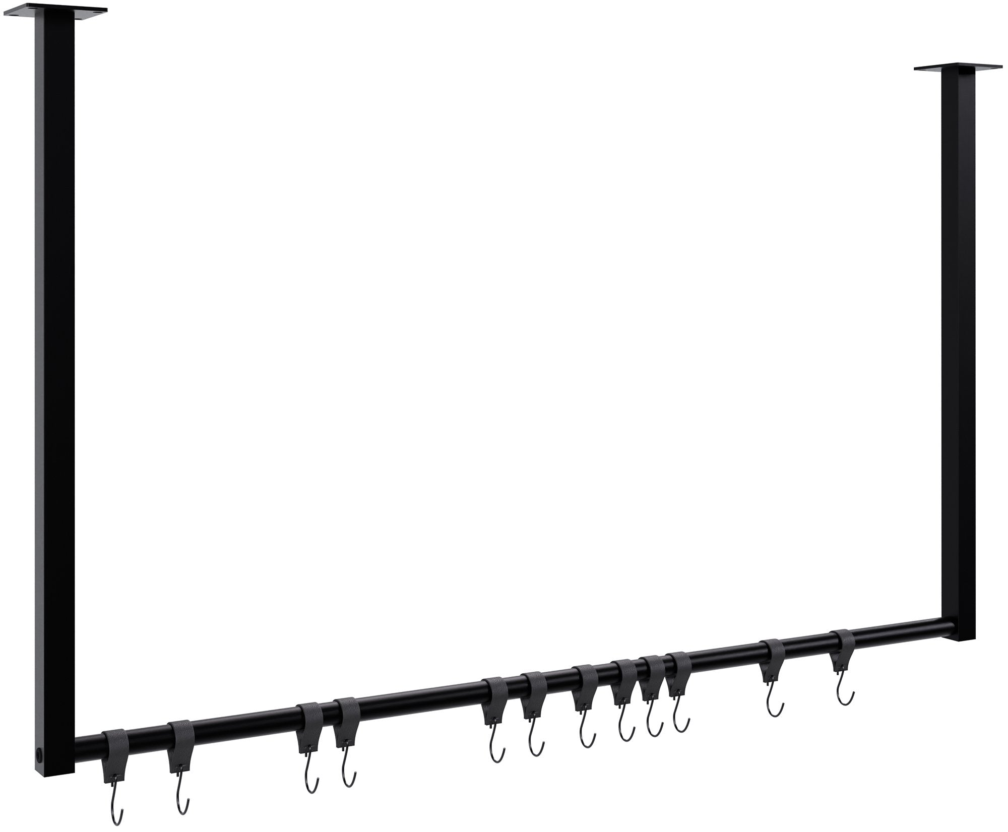 Kleiderstange Fenton mit 12 Kleiderhaken