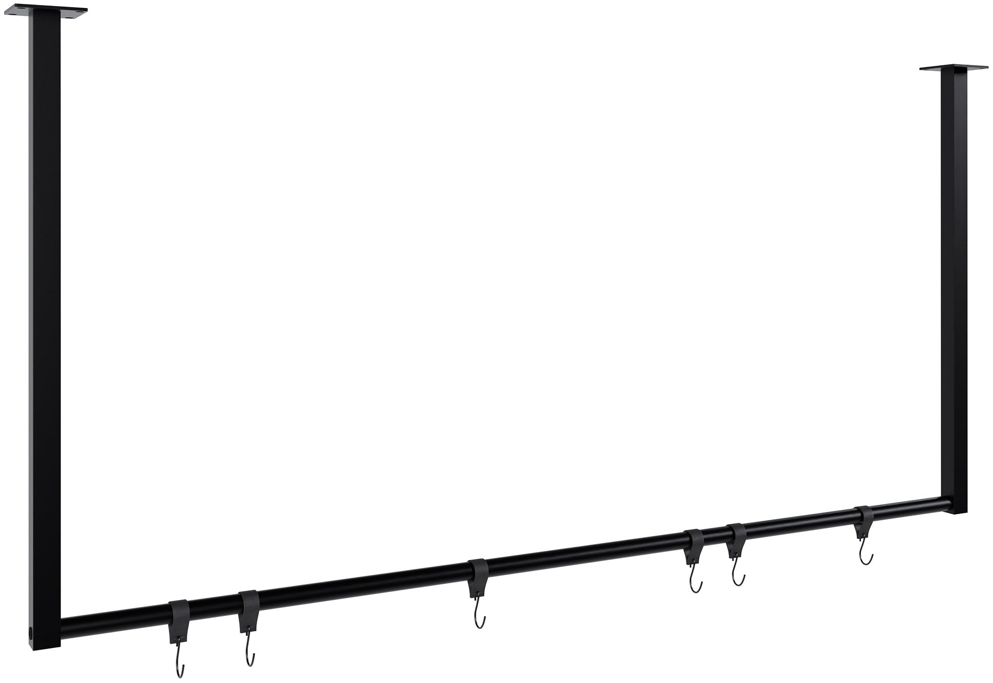 Kleiderstange Fenton mit 6 Kleiderhaken