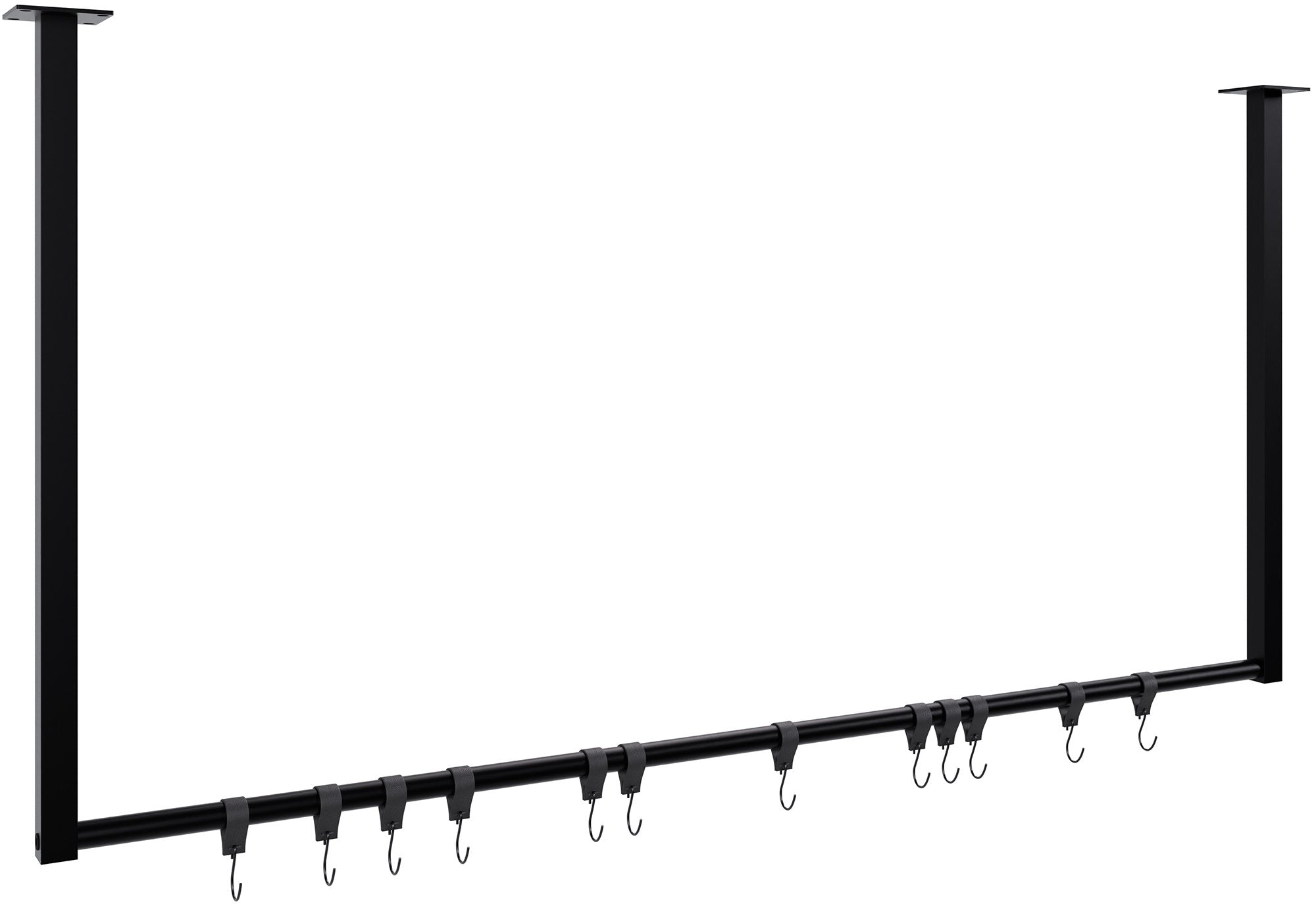 Kleiderstange Fenton mit 12 Kleiderhaken